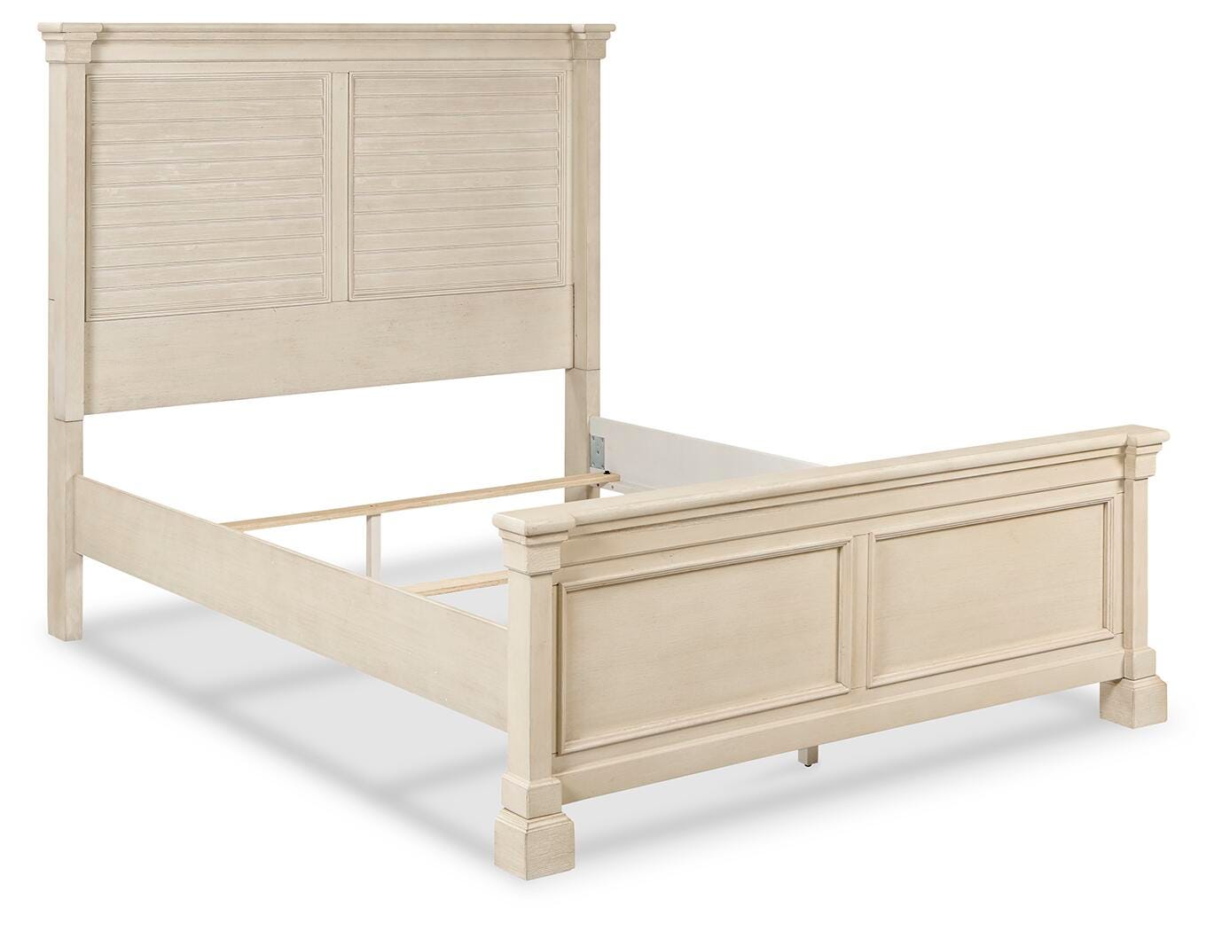 Bolanburg Queen Panel Bed, Antique White, large