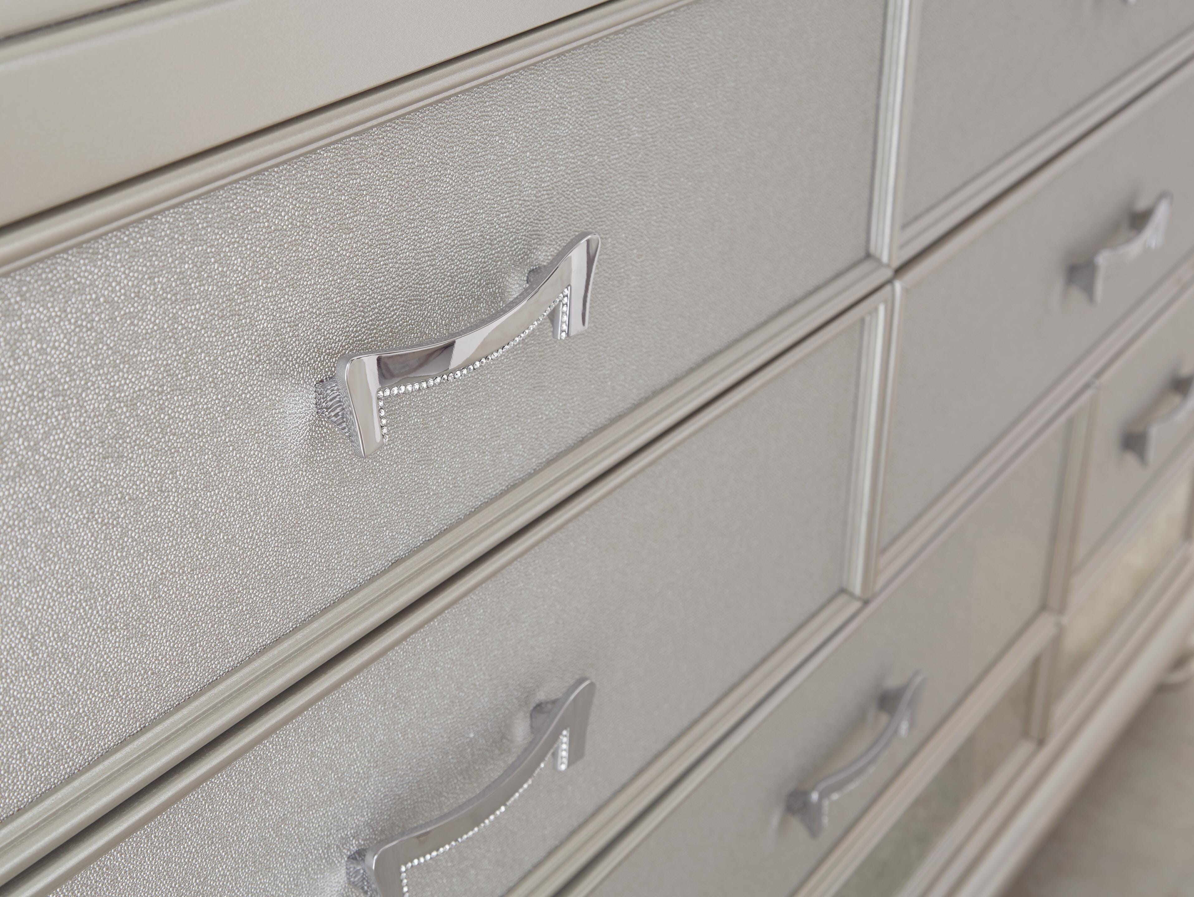 ashley furniture silver dresser Lonnix Dresser