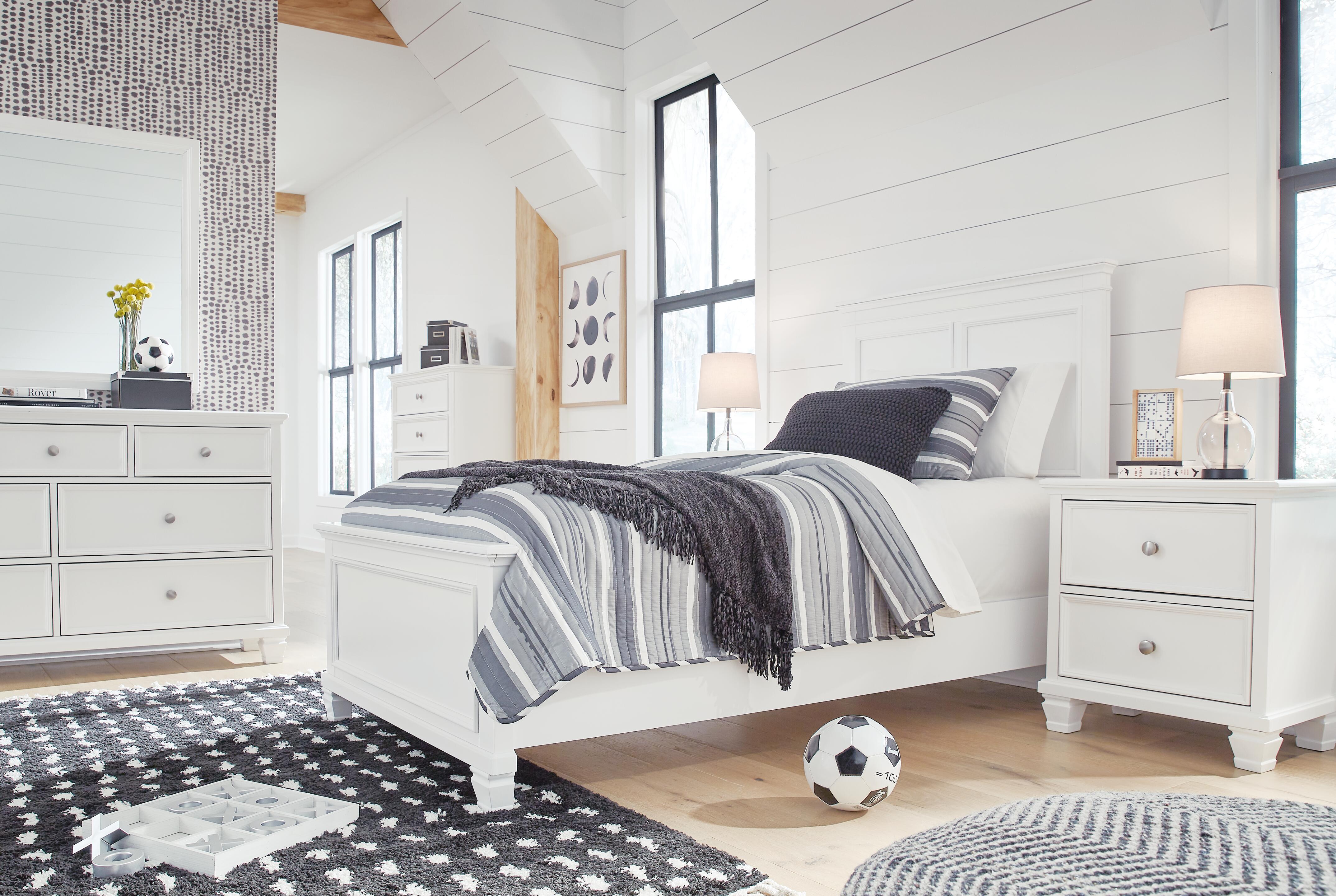 Fortman Twin Panel Bed - image 11