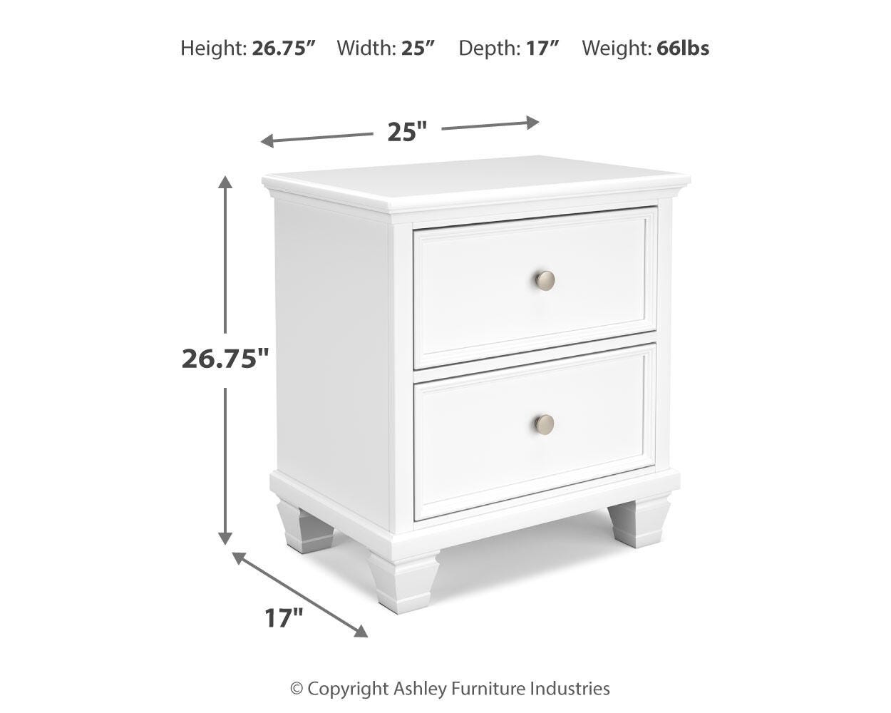 Fortman King Panel Bed, Dresser, Mirror, Chest and 2 Nightstands - image 34