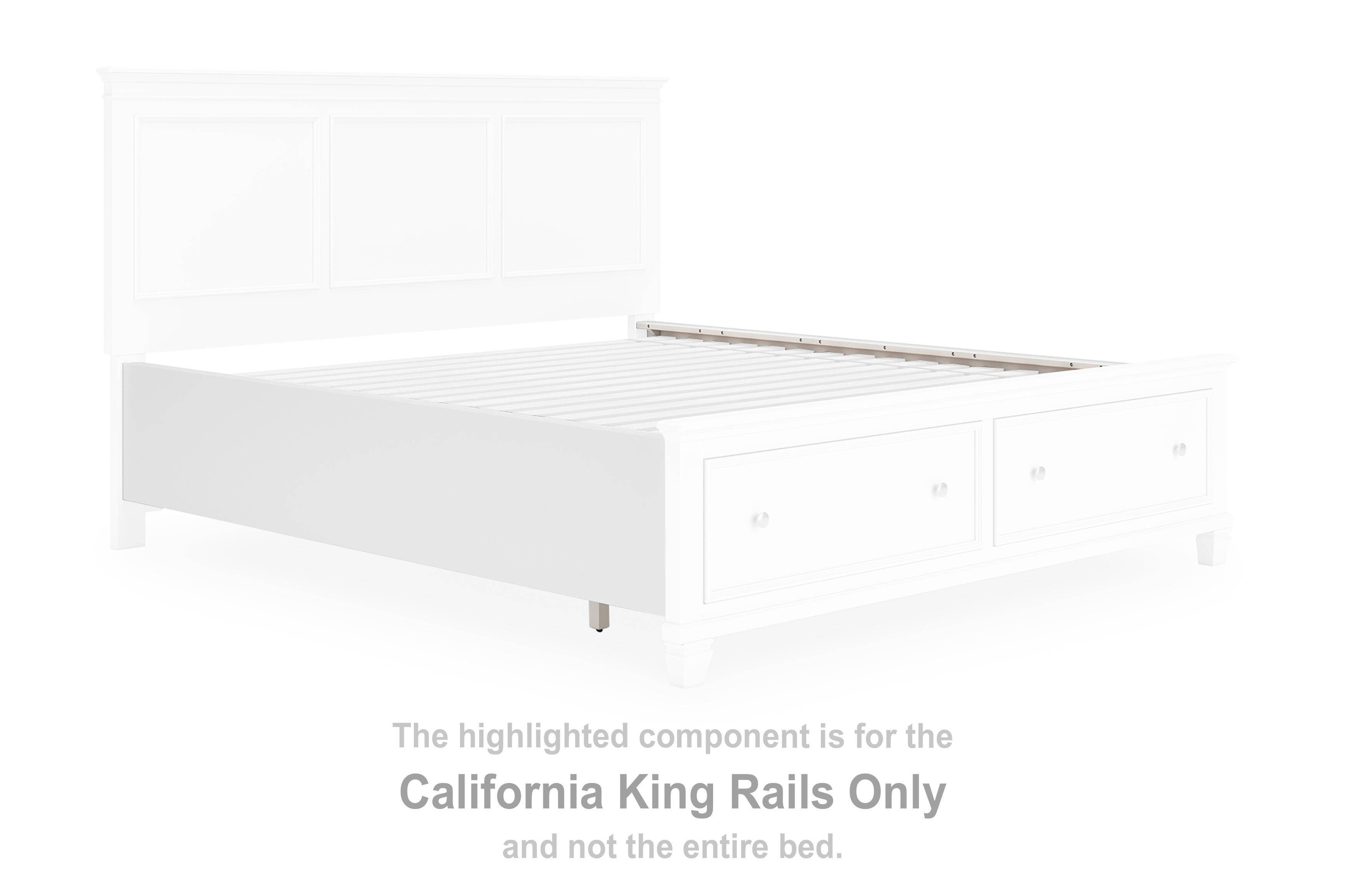 Fortman California King Rails