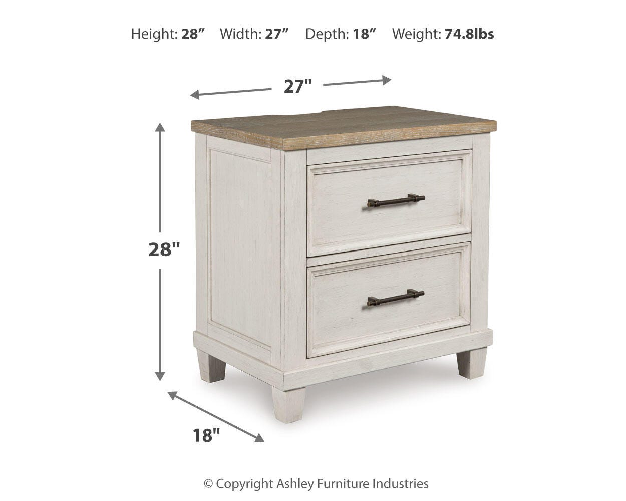 Shaybrock Nightstand - image 7