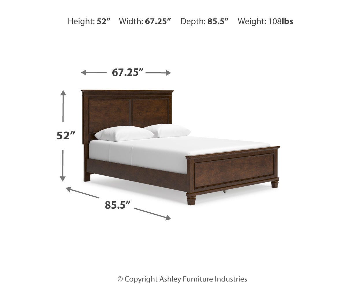 Danabrin Queen Panel Bed - image 10