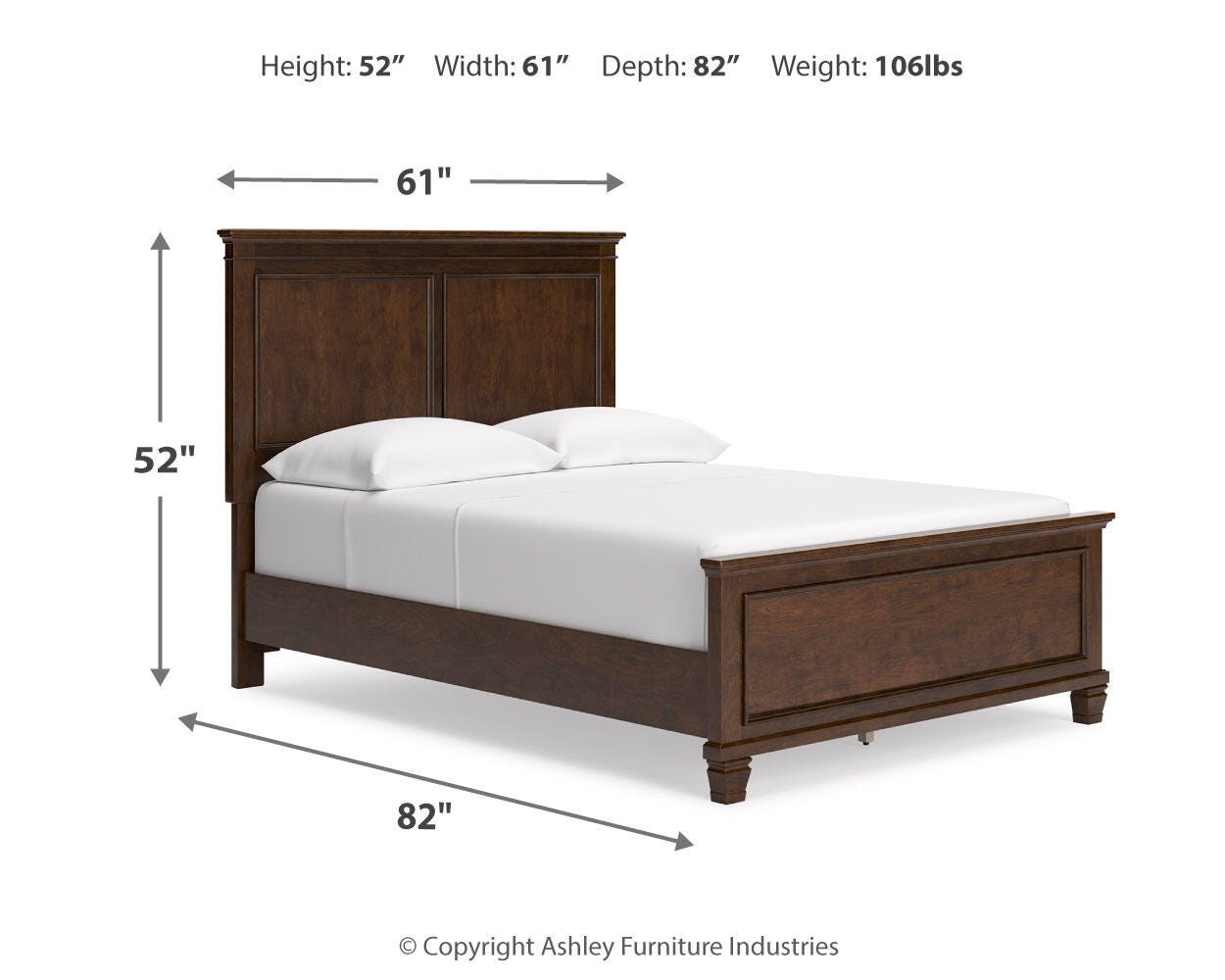 Danabrin Full Panel Bed - image 10