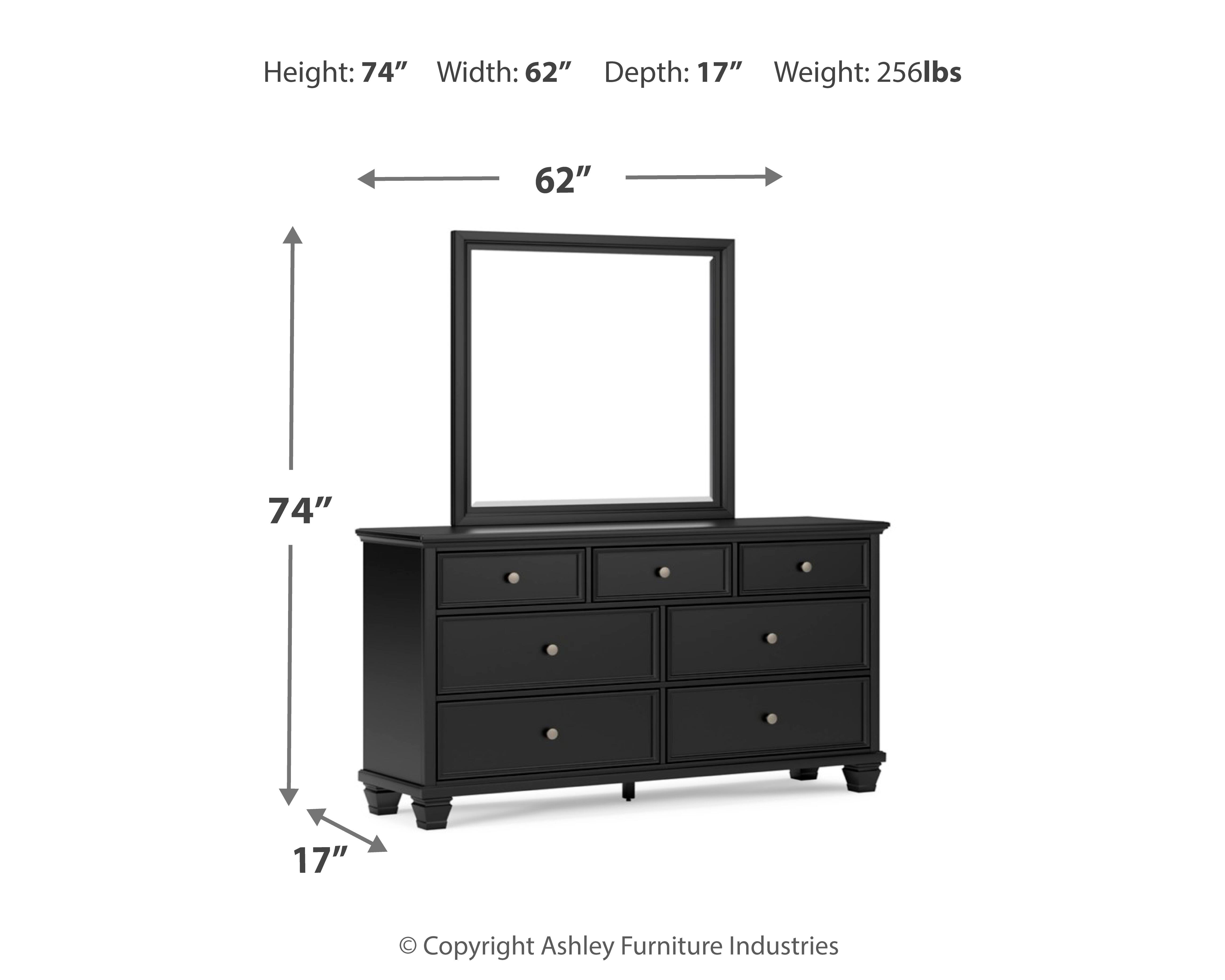 Lanolee Dresser and Mirror - image 13
