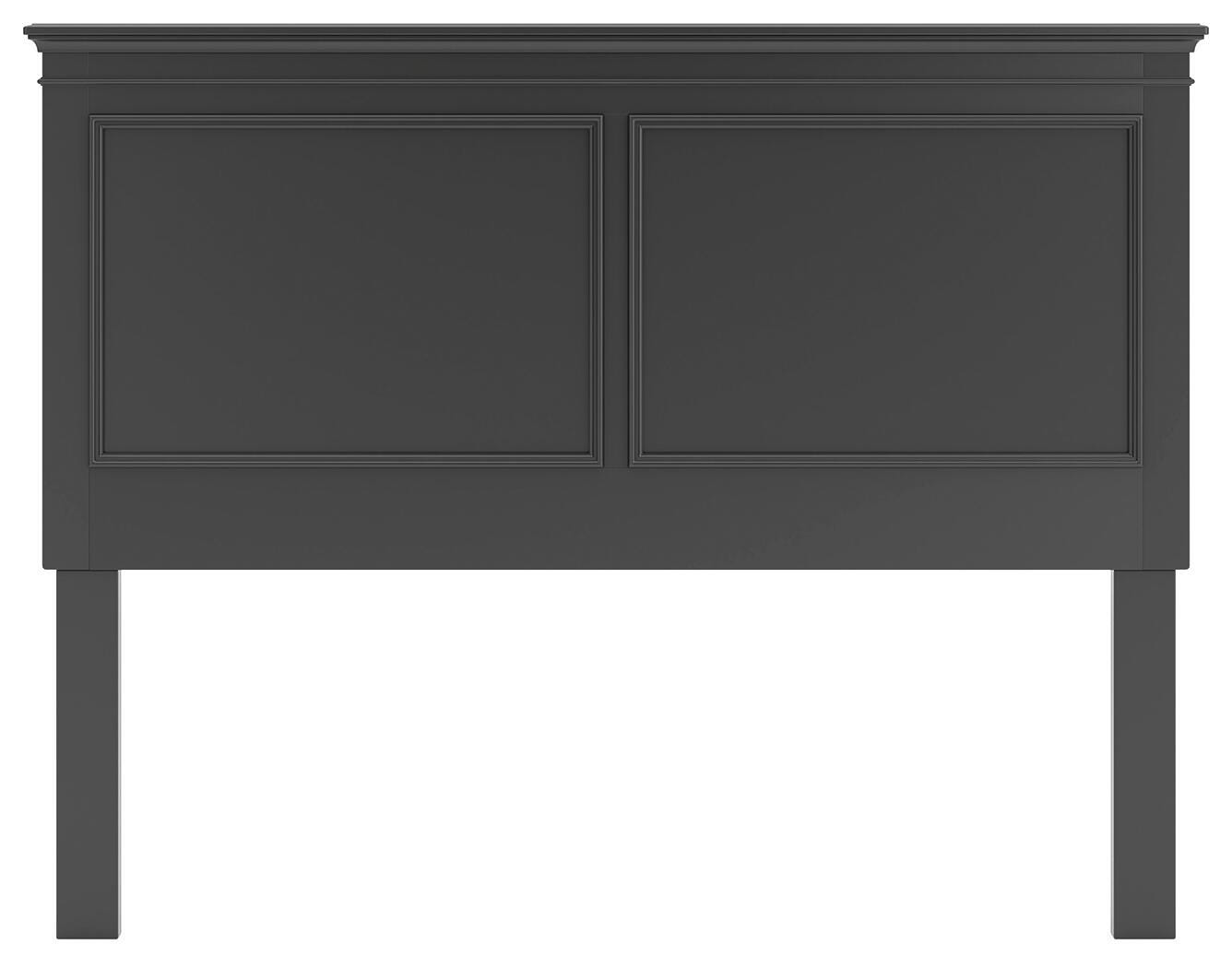 Lanolee Queen Panel Headboard, Black, large