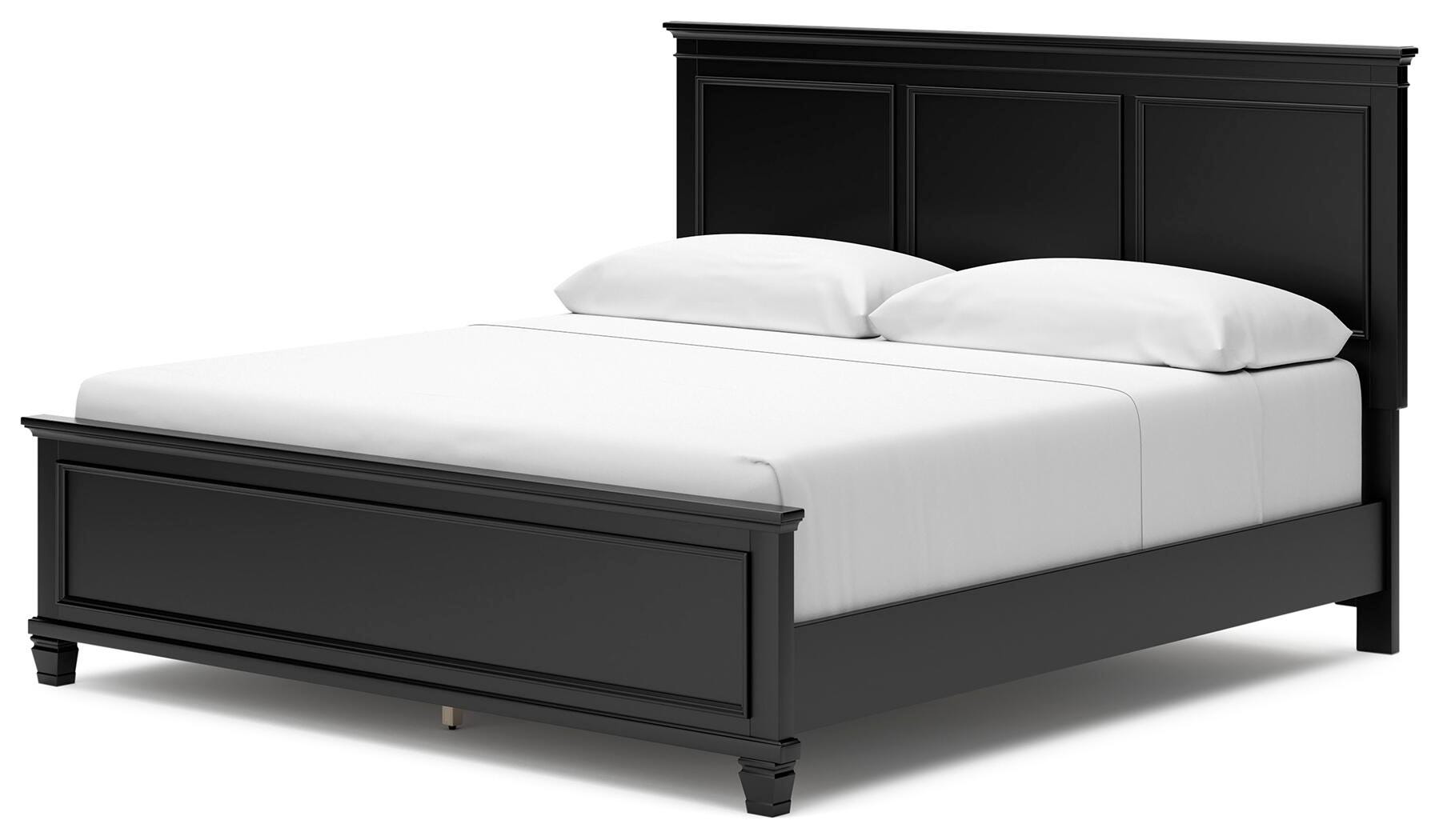 Cama King con paneles Lanolee - image 4