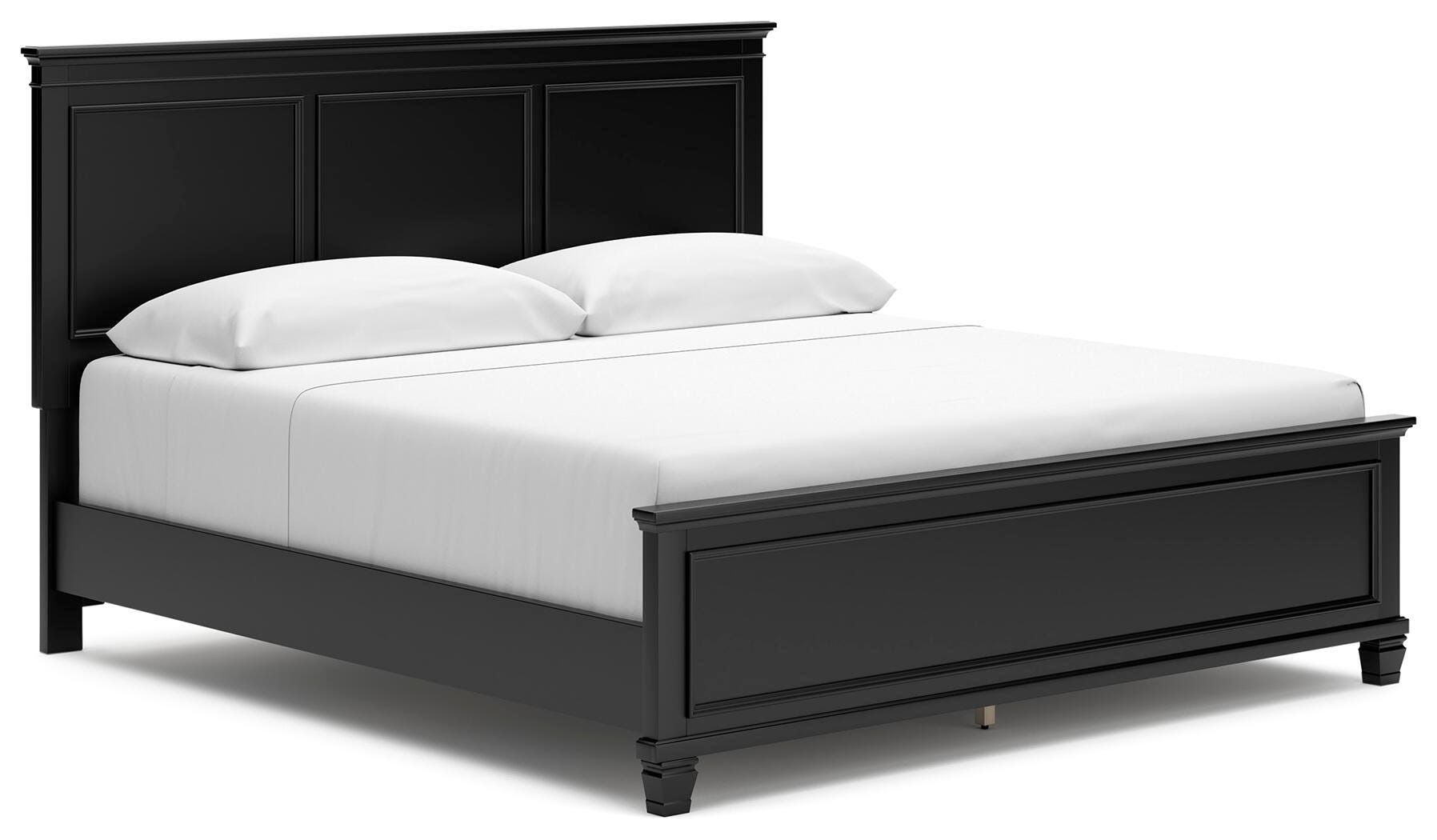 Cama King con paneles Lanolee - image 2