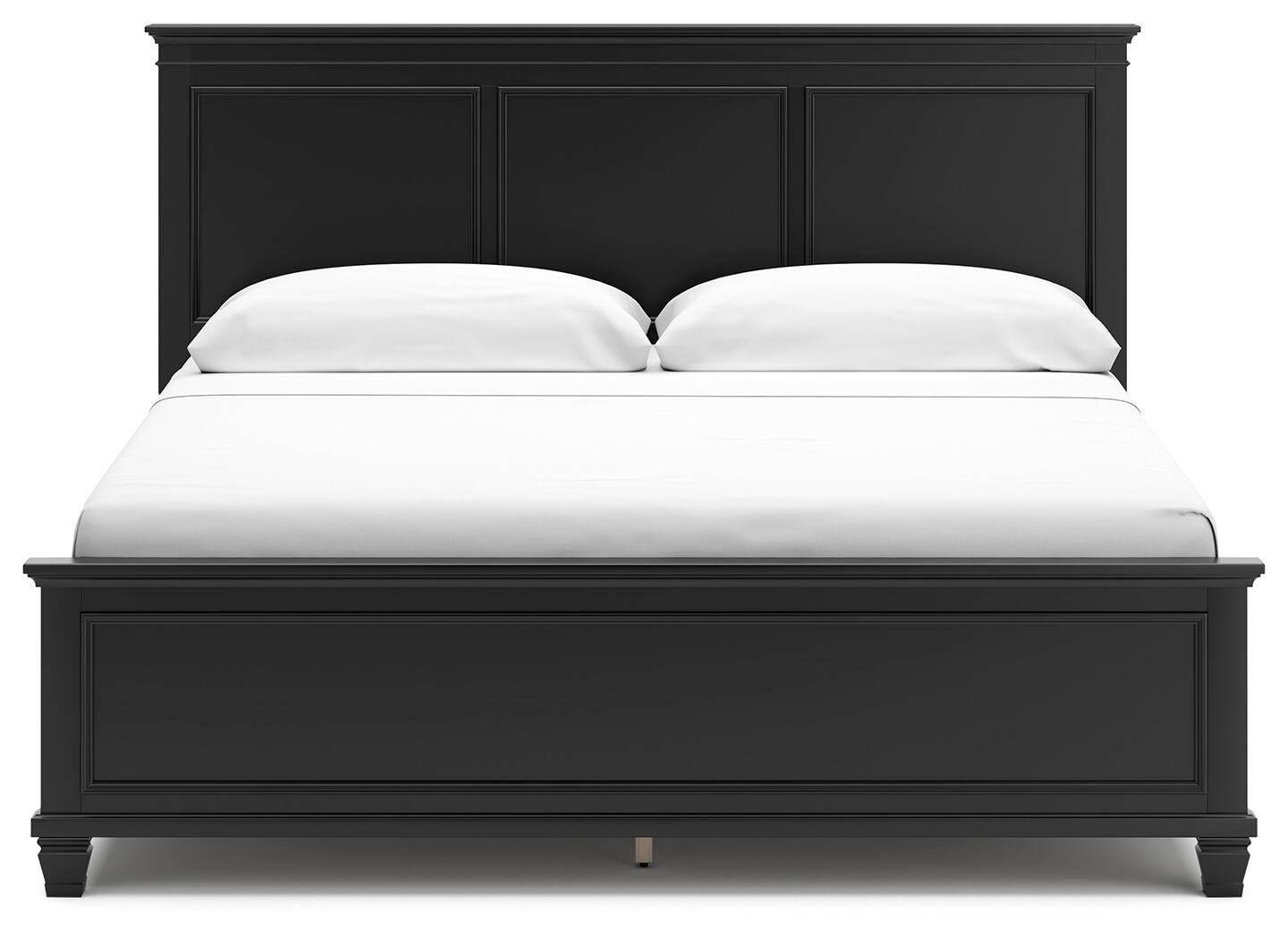 Cama King con paneles Lanolee - image 5