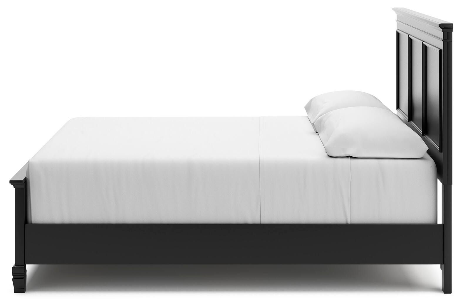 Cama King con paneles Lanolee - image 8