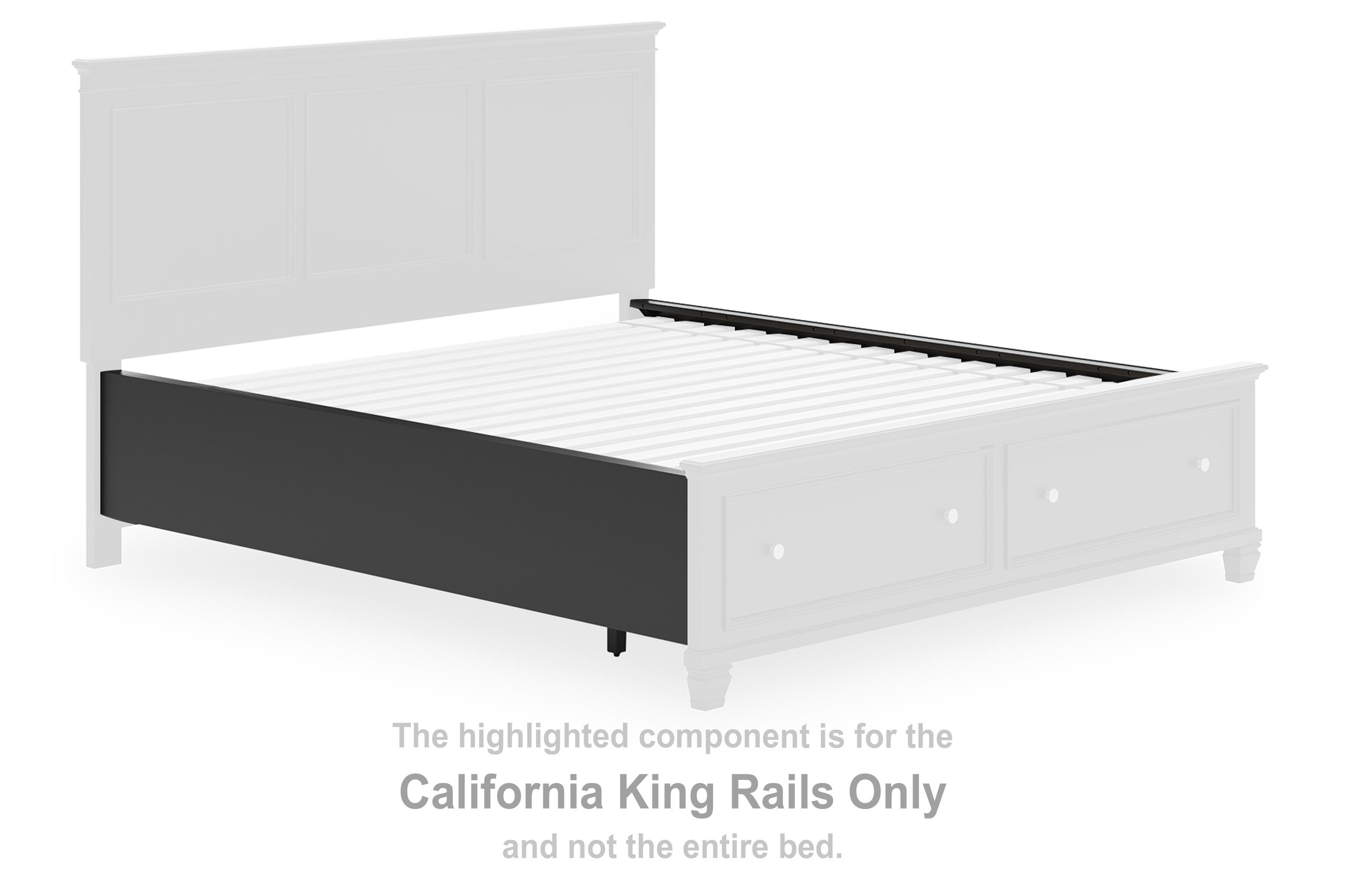 Lanolee California King Rails