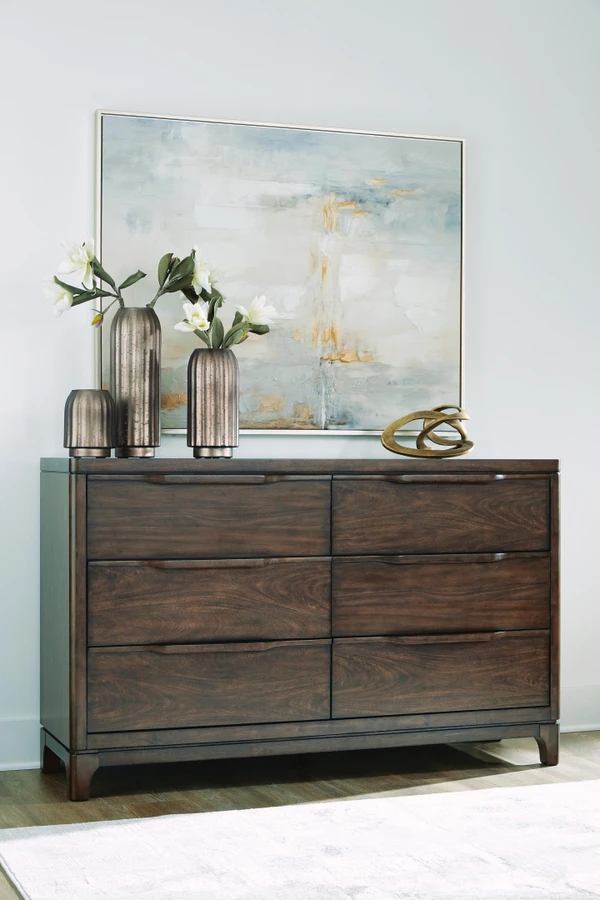 Ashley Korestone Dark Brown Dresser Ashley Korestone Dark Brown Dresser