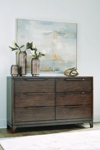 Ashley Korestone Dark Brown Dresser Ashley Korestone Dark Brown Dresser