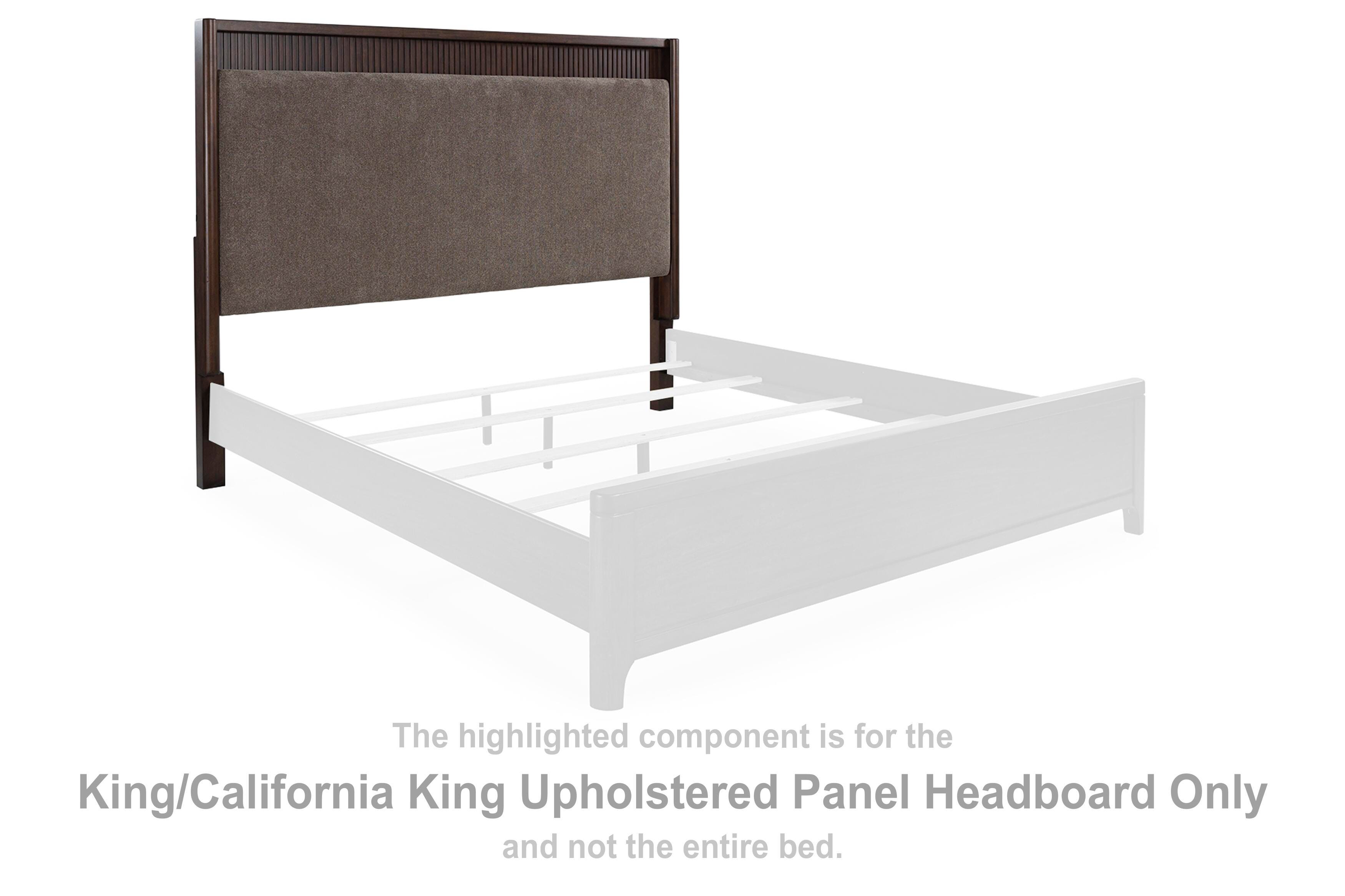 Korestone King/California King Upholstered Panel Headboard, , large