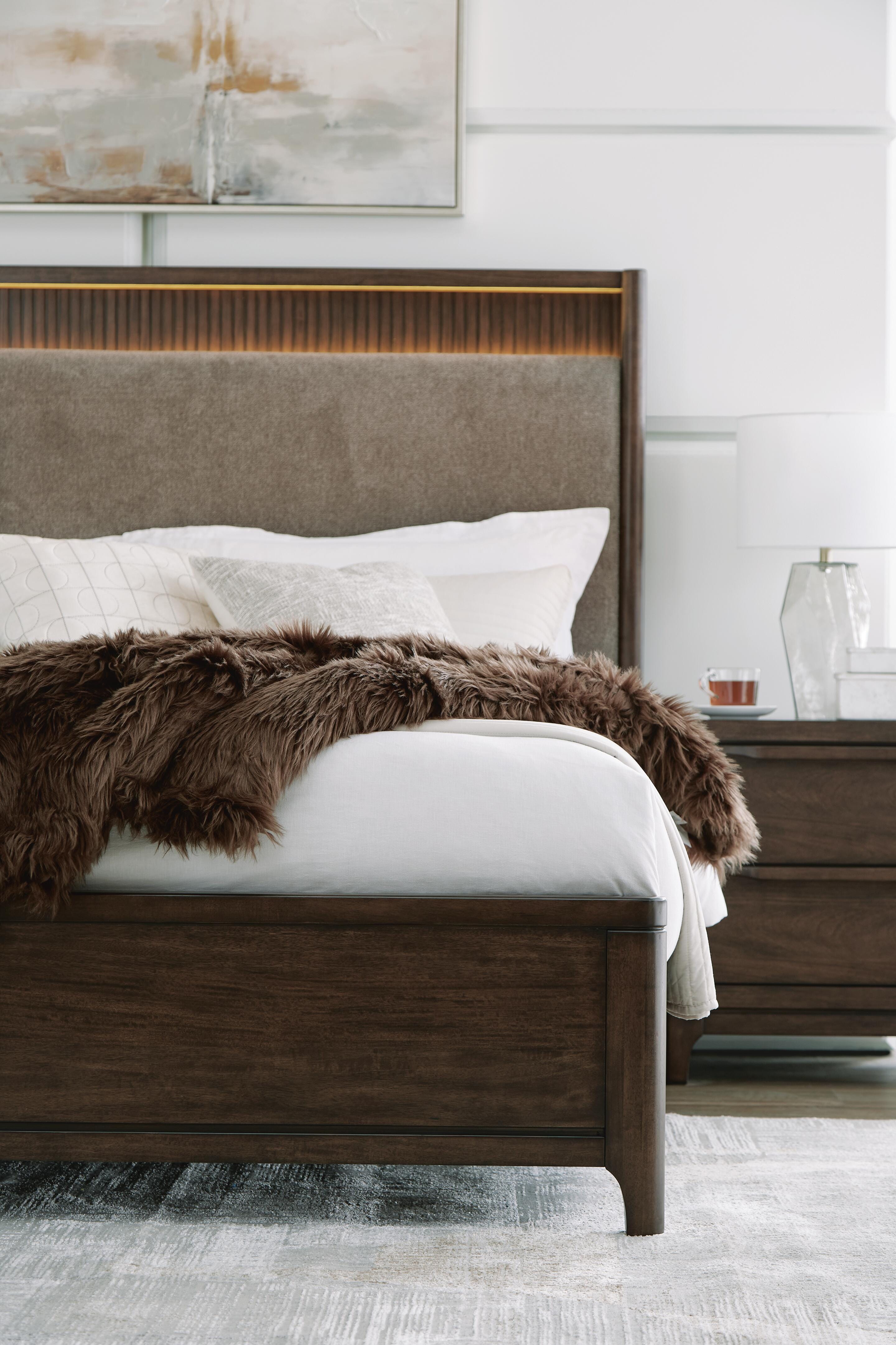 Korestone King Upholstered Panel Bed - image 10