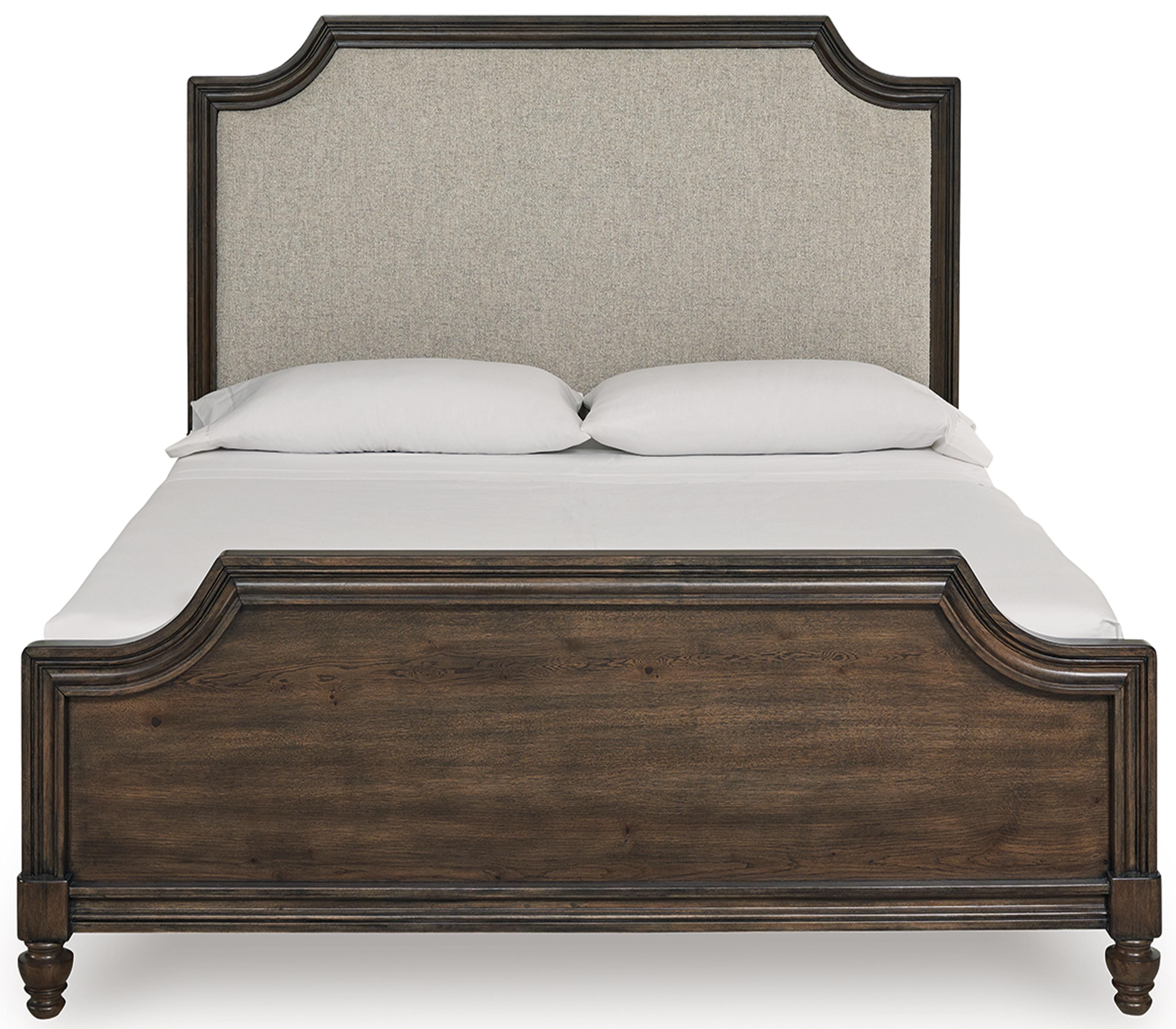 Veramond Queen Upholstered Panel Bed - image 3