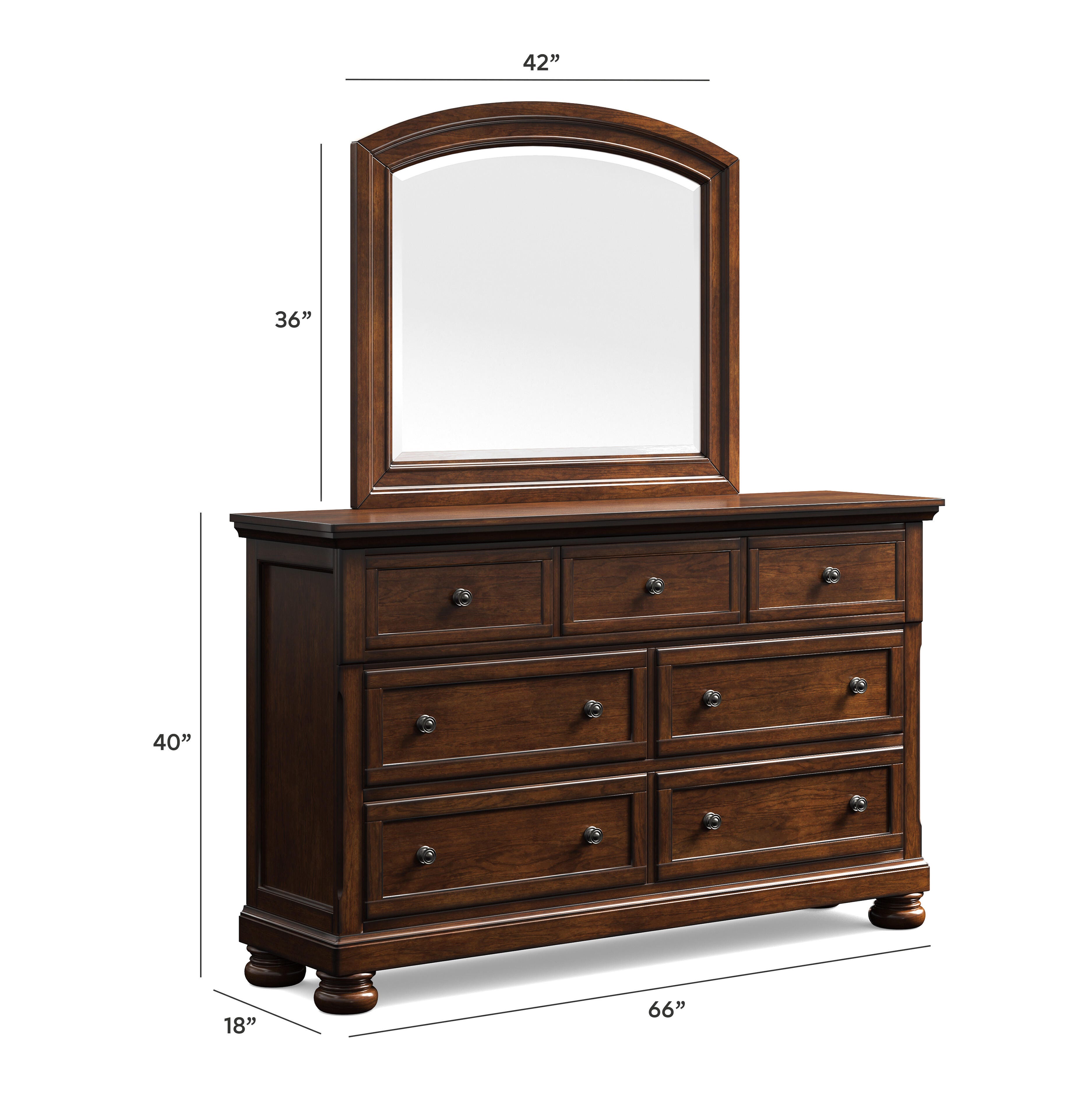 Porter Dresser and Mirror - image 7