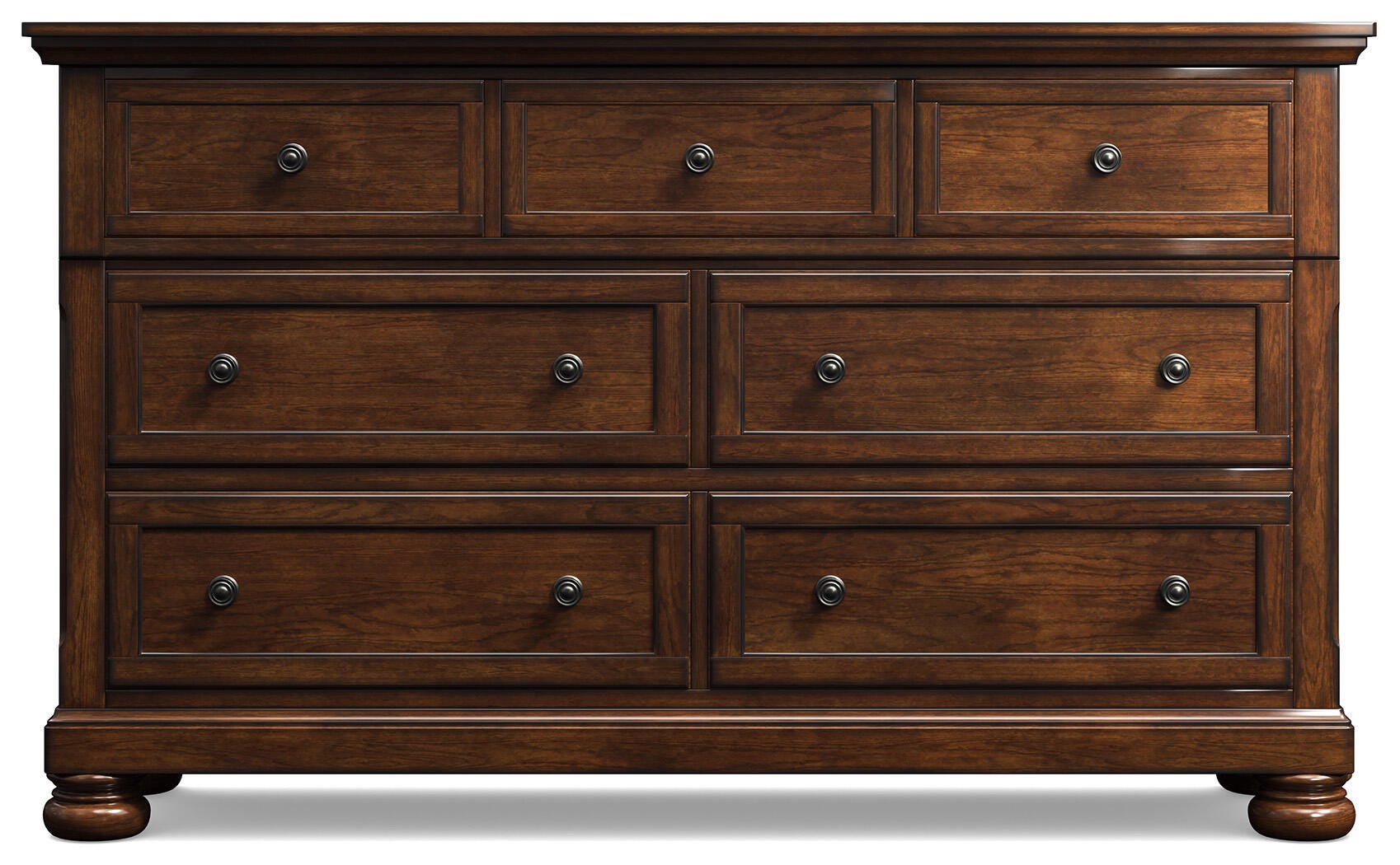 signature design by ashley oliah brown woodgrain dresser Ashley Bedroom Oliah Dresser EB2270-231 - Tar Heel Furniture Gallery