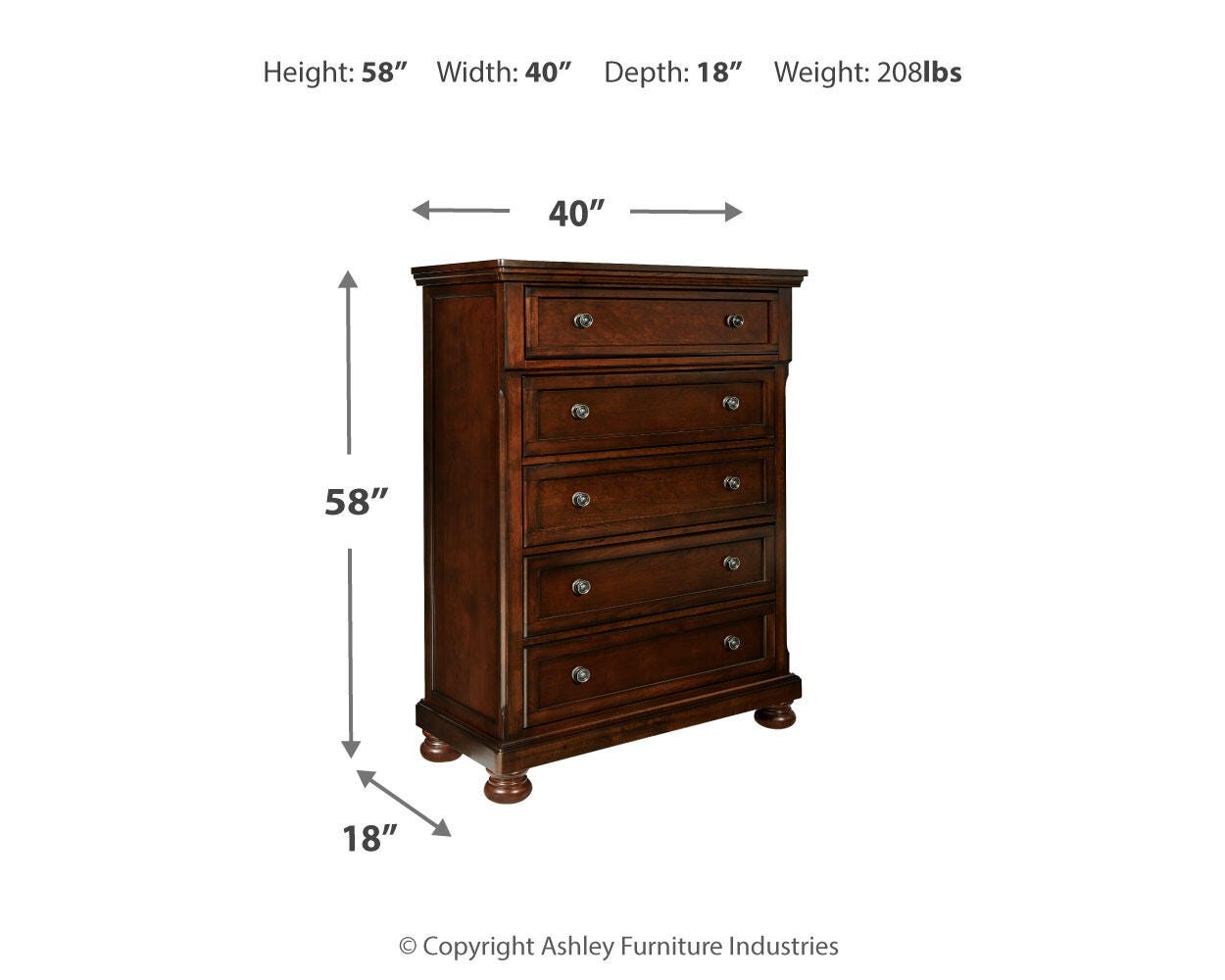 Porter Chest of Drawers - image 6