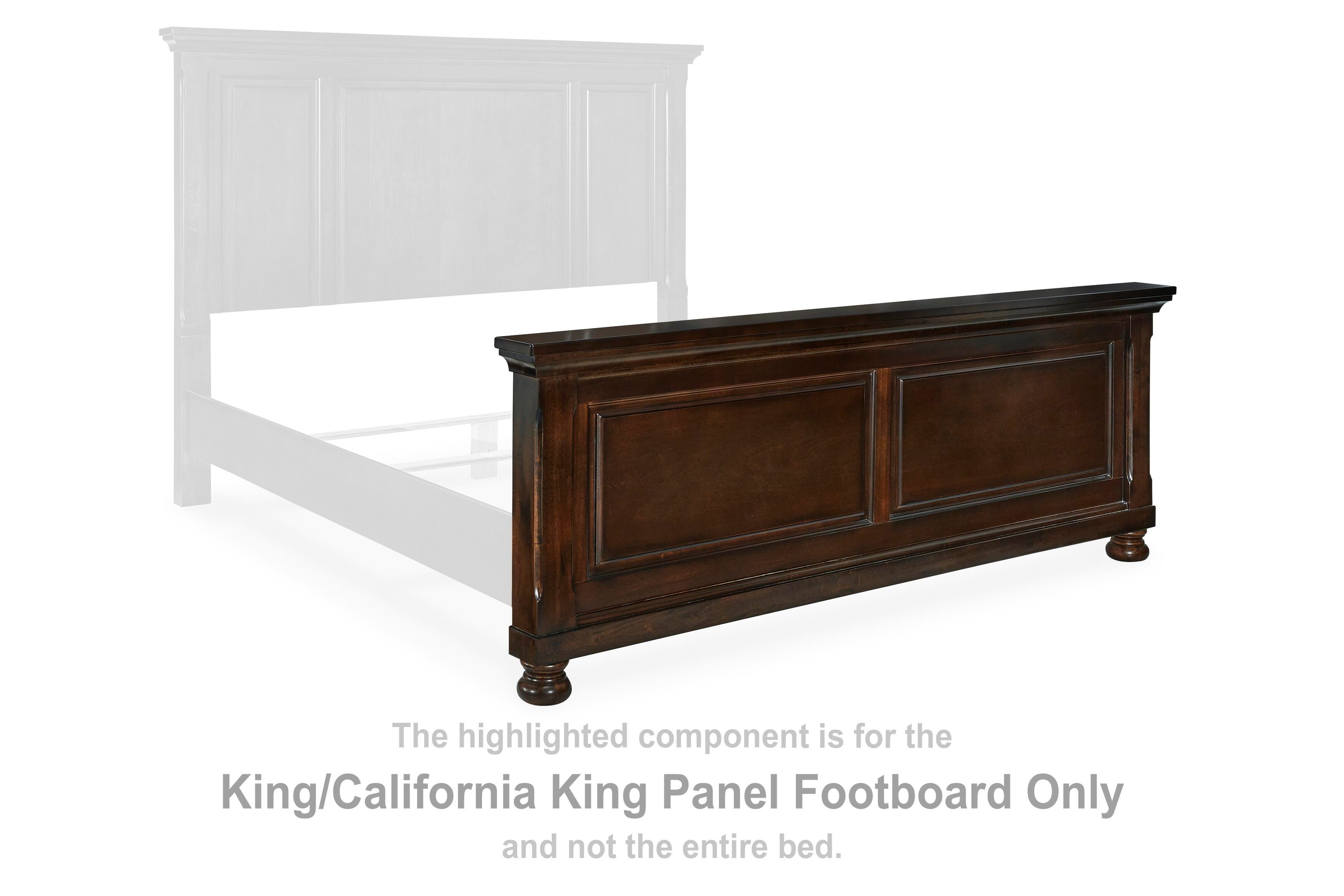 Pie de cama Porter King/California King Panel - image 2