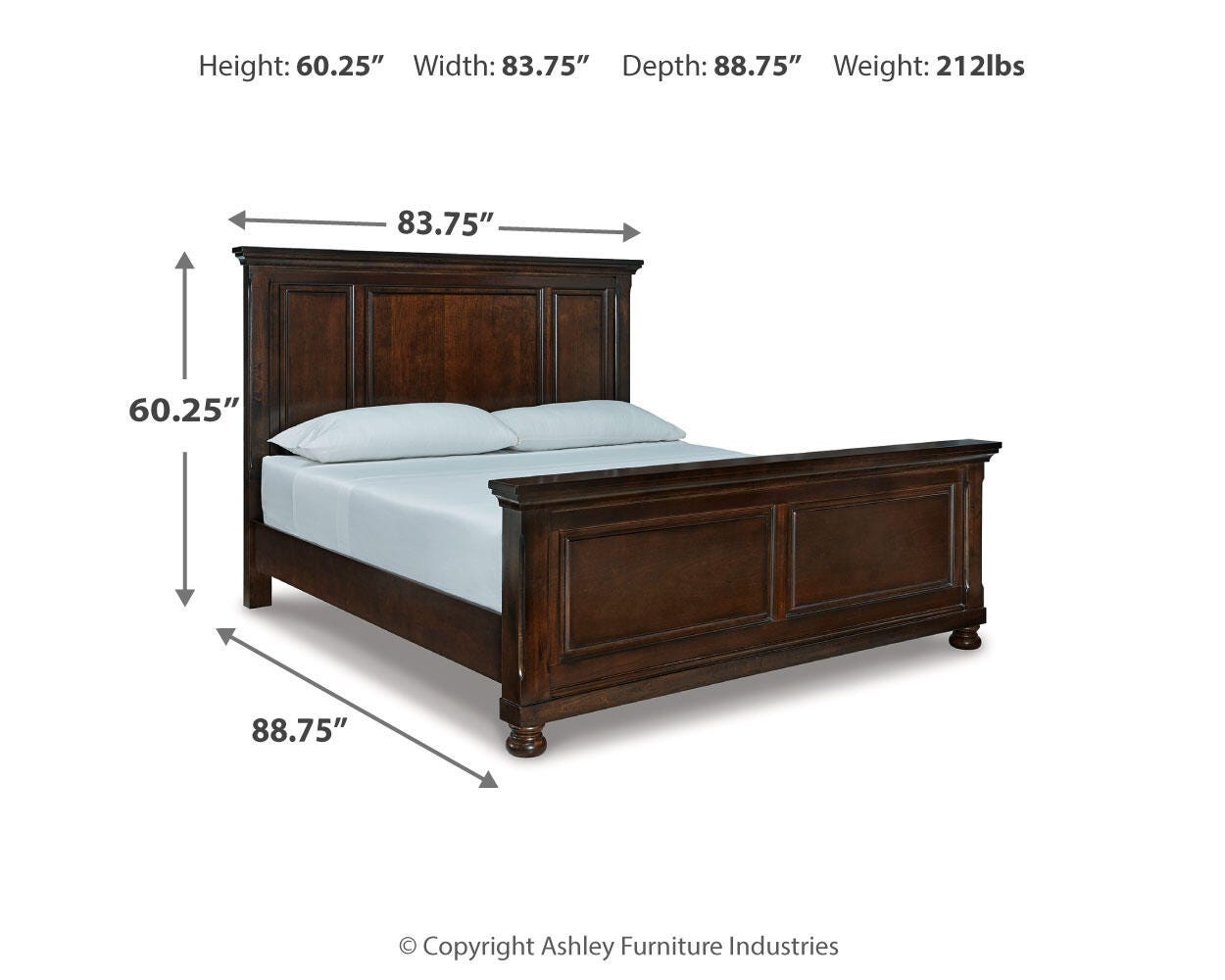 Cama King Panel Porter - image 9