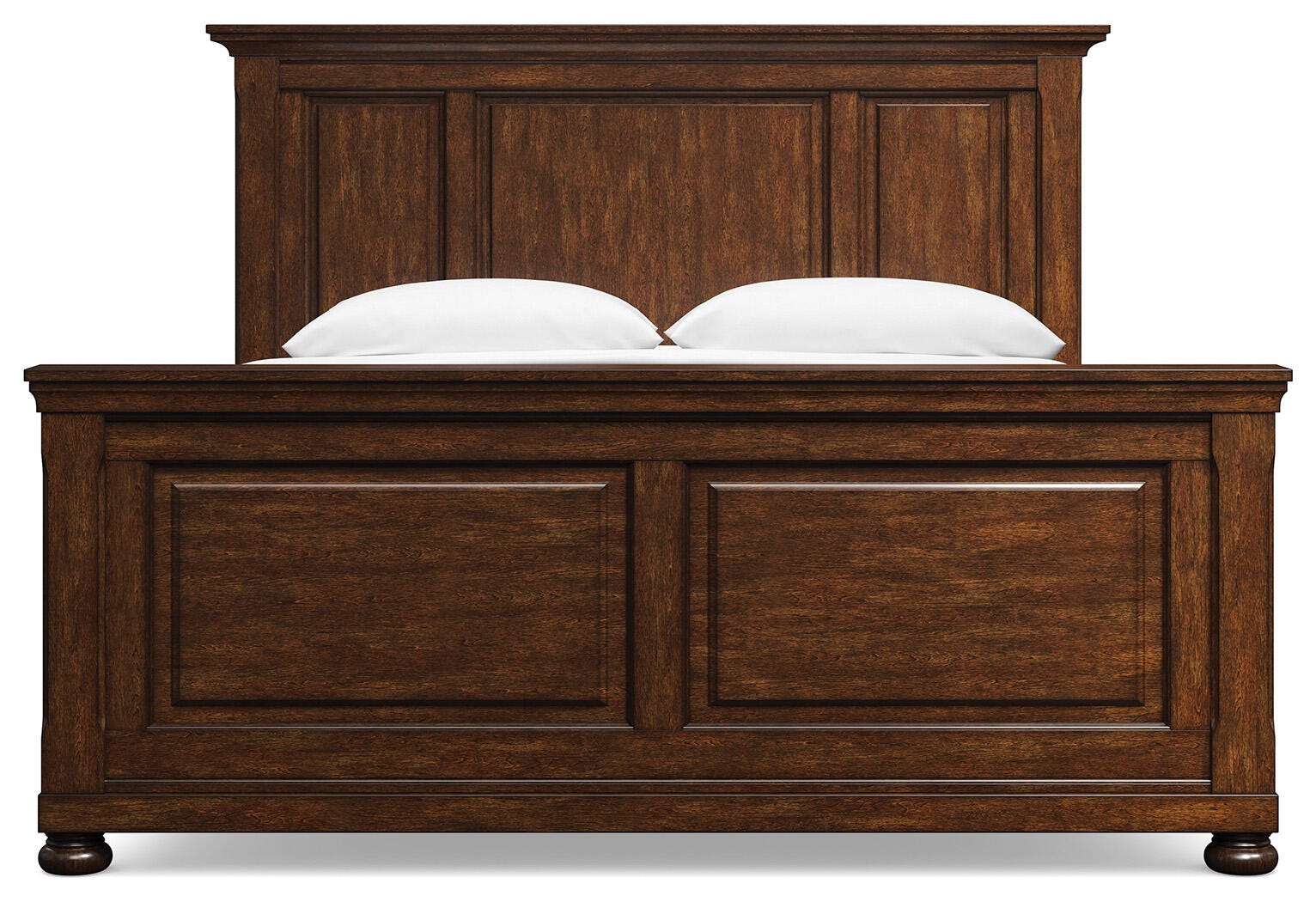 Porter King/California King Panel Headboard, Rustic Brown, large