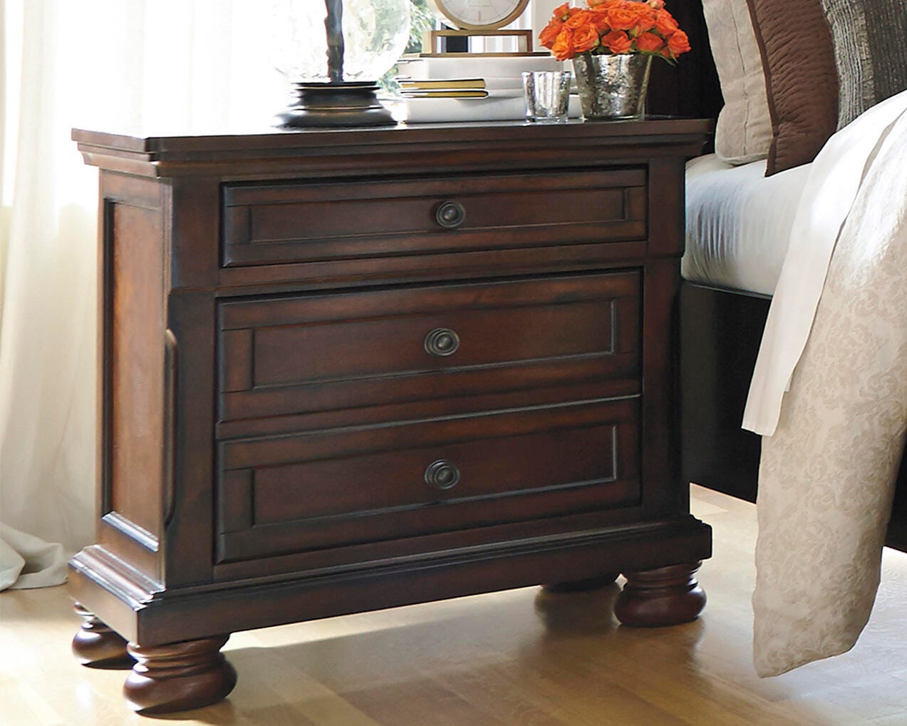 Porter Queen Panel Bed, Dresser, Mirror and Nightstand - image 17