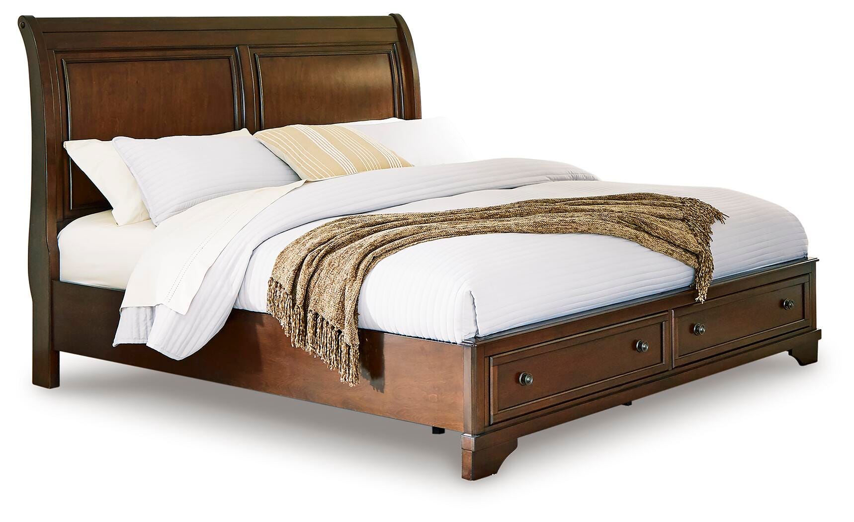 Trellington Queen Sleigh Storage Bed - image 1