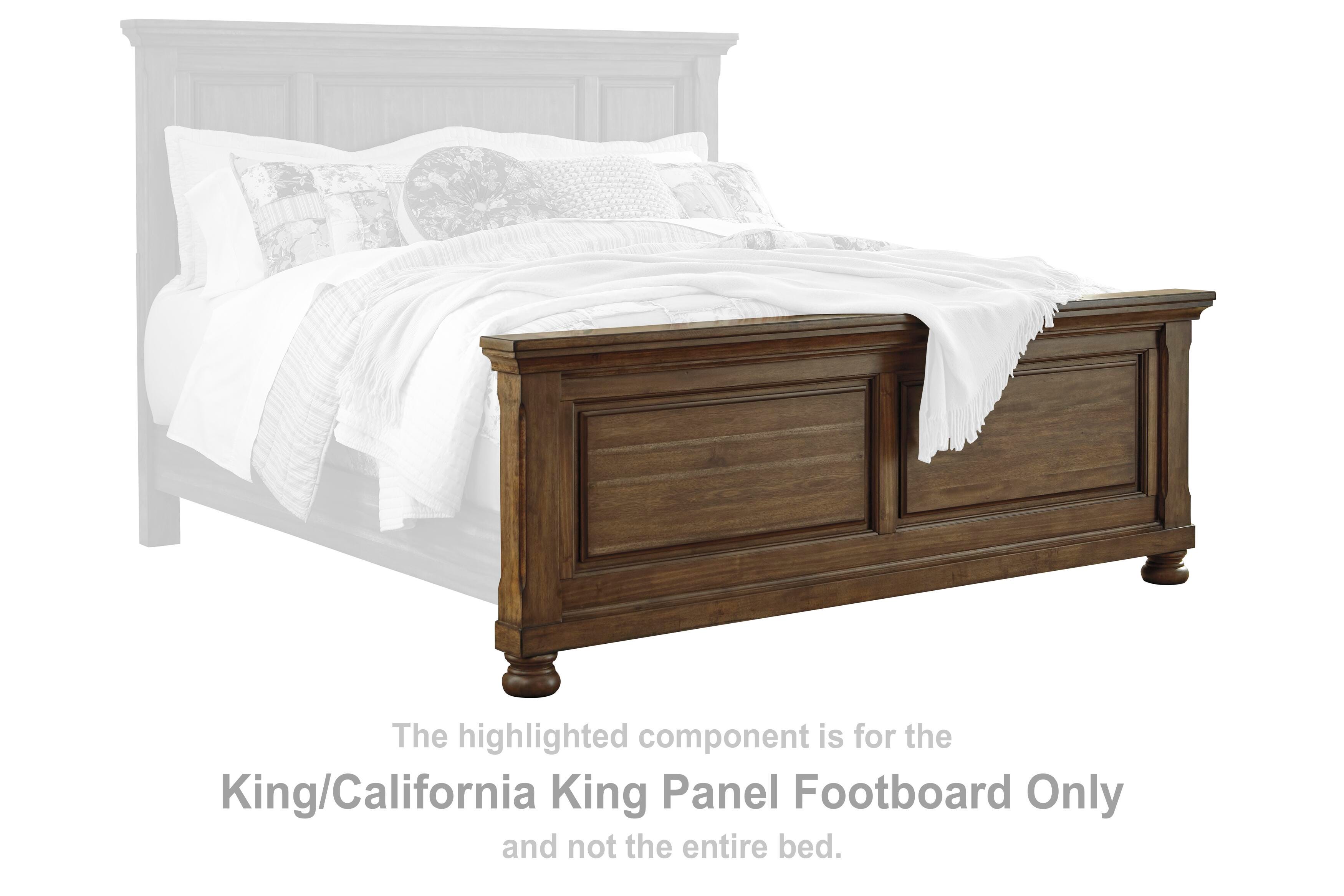 Flynnter King/California King Panel Footboard, , large