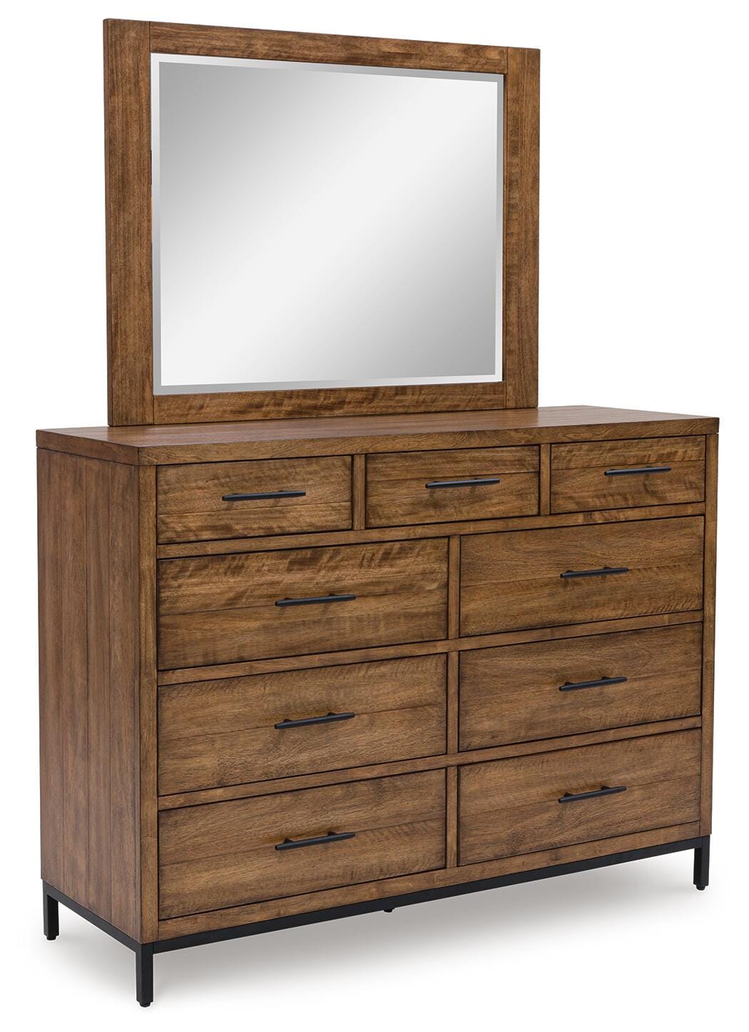 Steenlage 9 Drawer Dresser and Mirror | Ashley