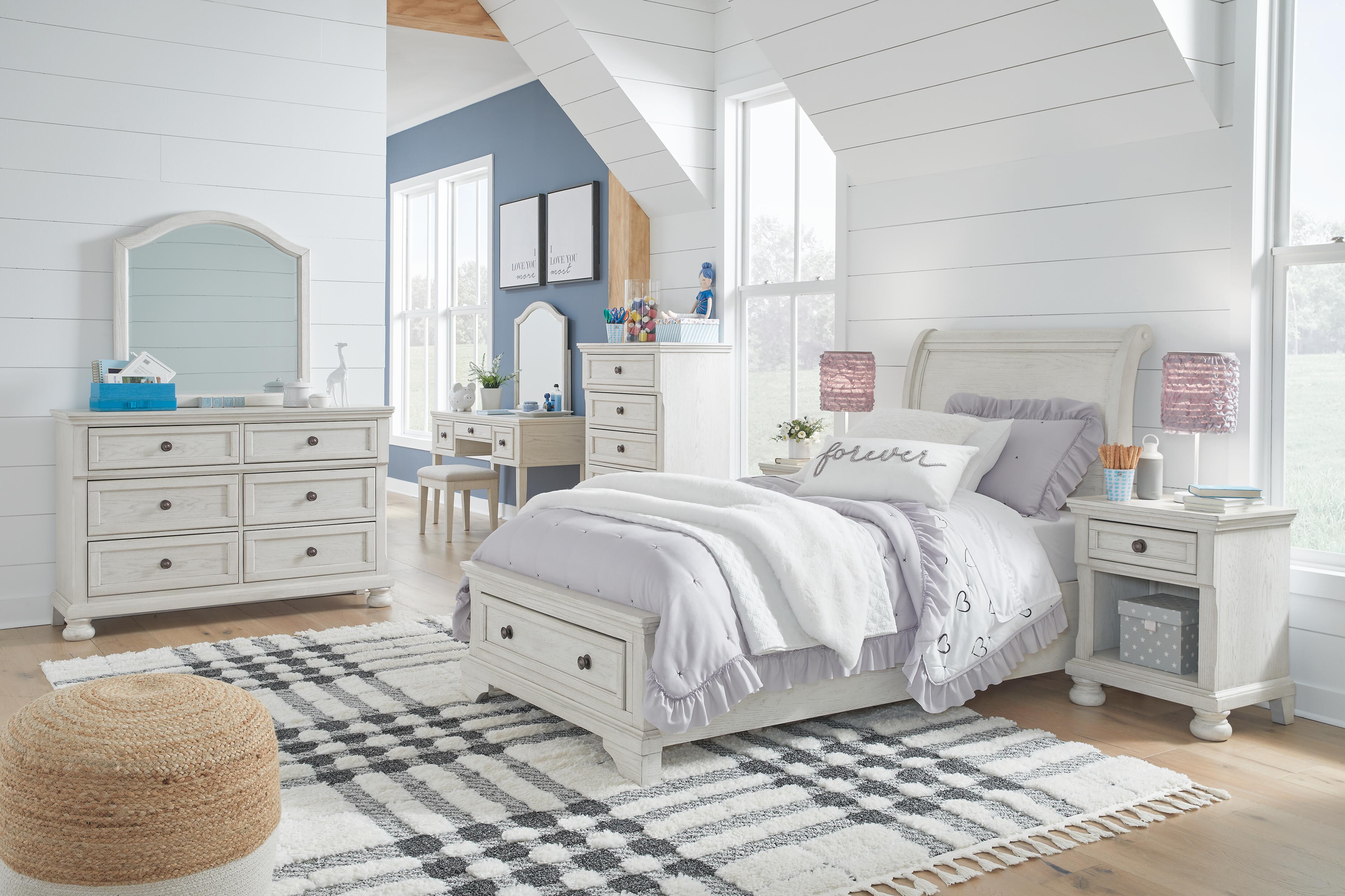 Robbinsdale Twin Sleigh Storage Bed - image 7