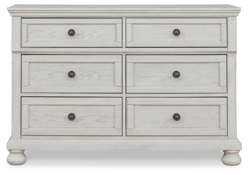 Robbinsdale 6 Drawer Youth Dresser, Antique White