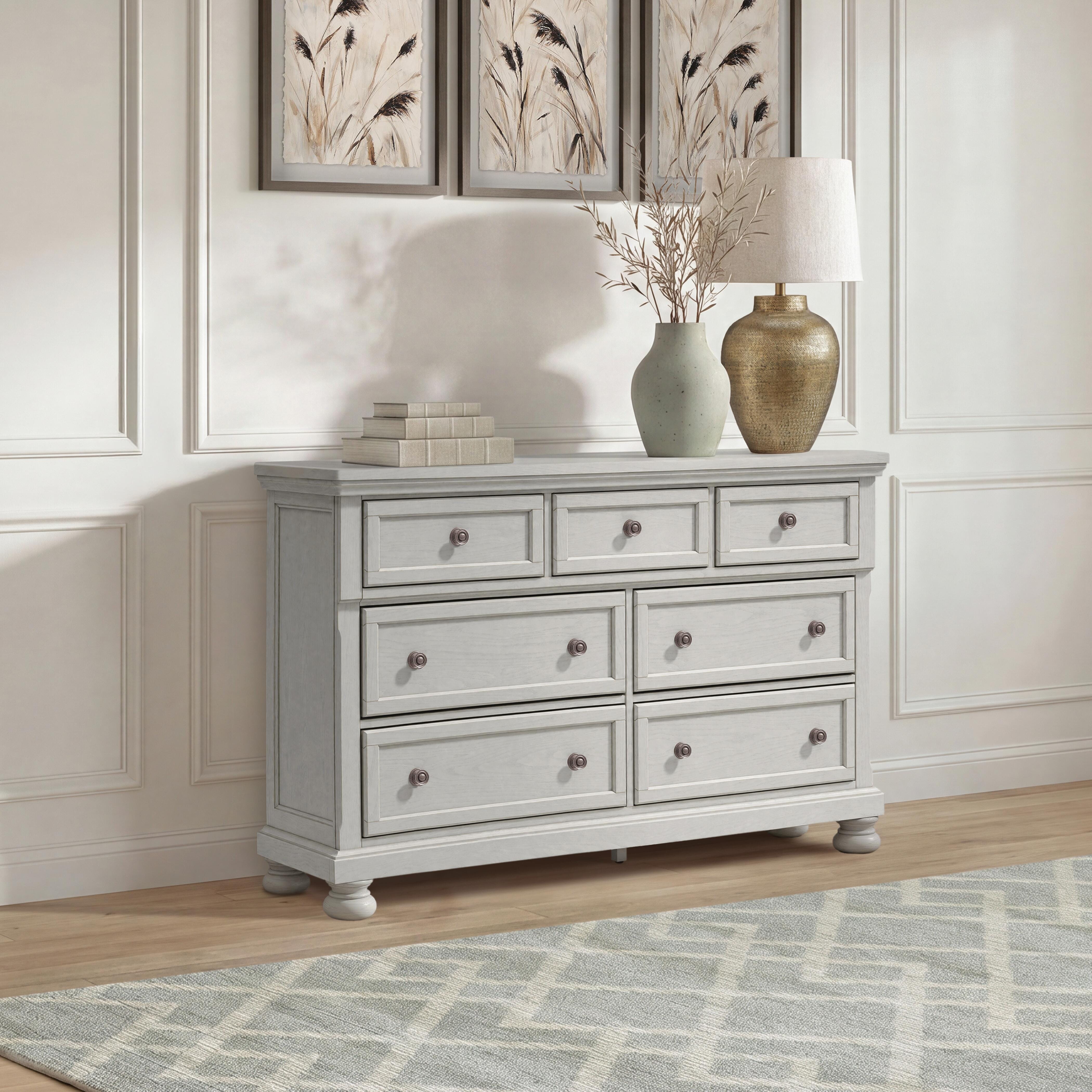 Robbinsdale Dresser, Antique White, large