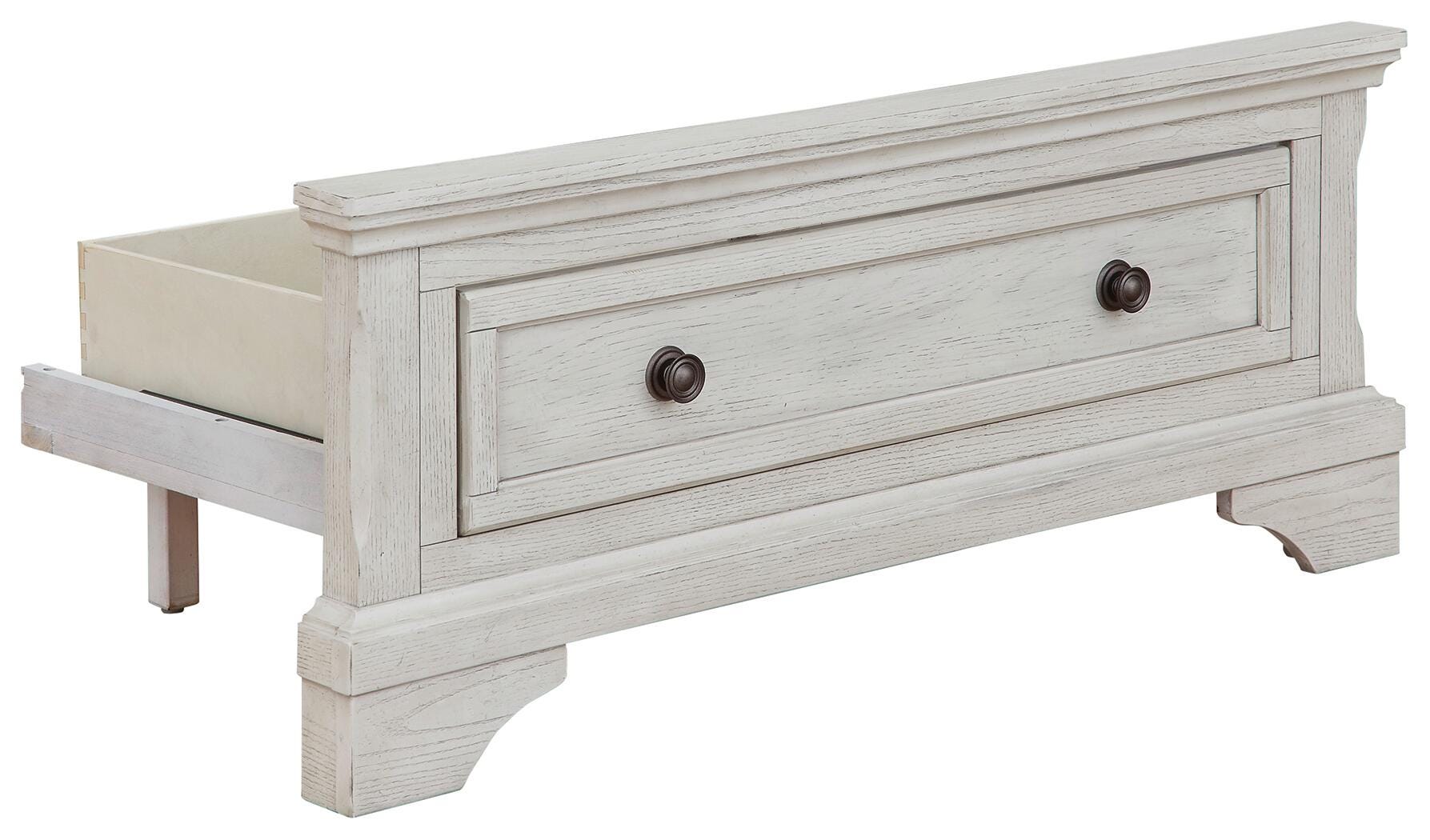 Picture of ROBBINSDALE TWIN STORAGE FOOTBOARD WITH ROLL SLATS