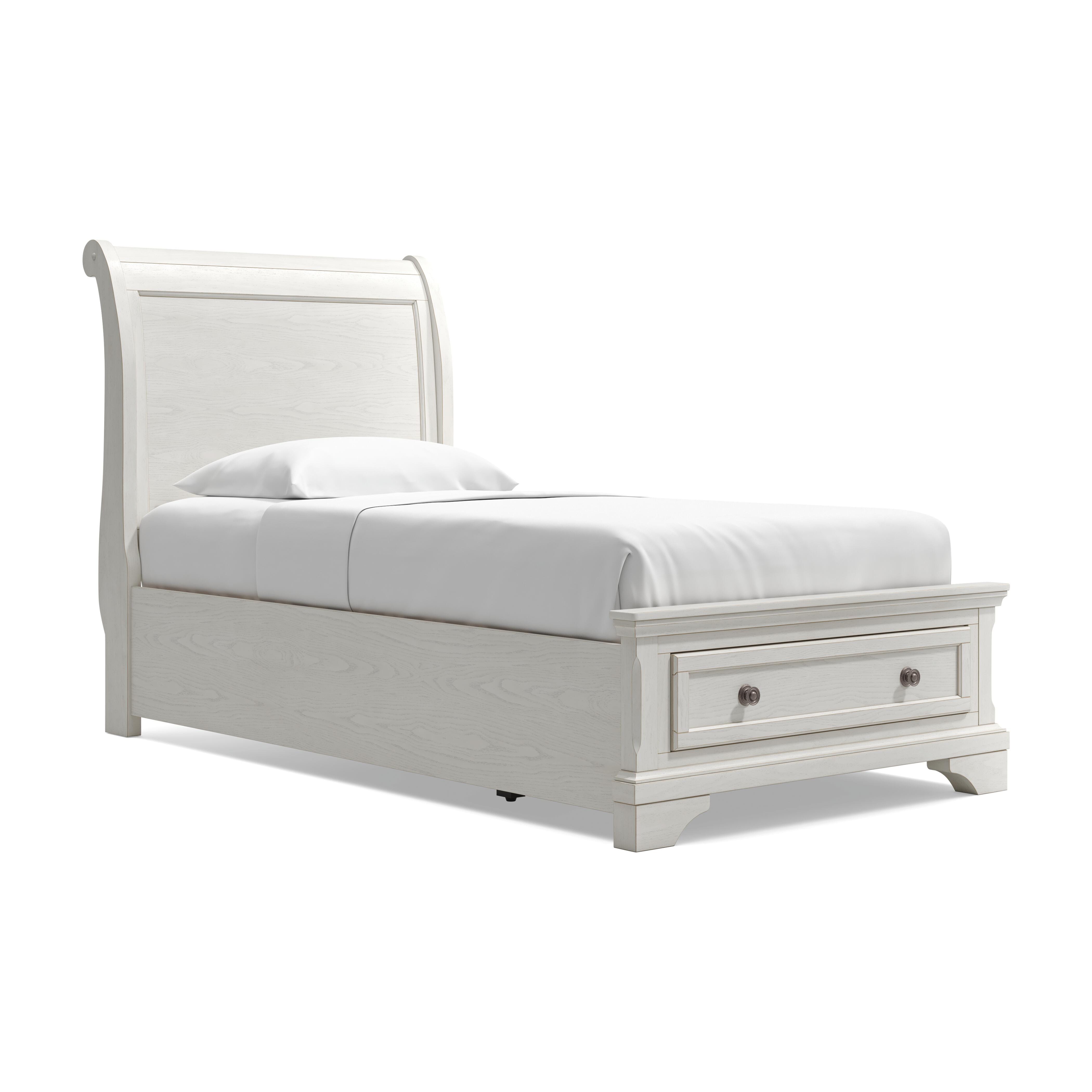 Robbinsdale Twin Storage Footboard with Roll Slats, , large