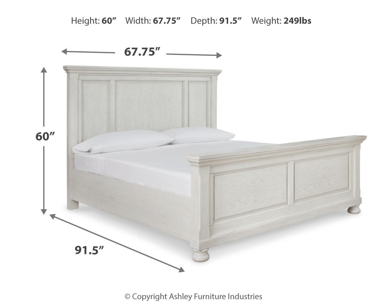 Robbinsdale Queen Panel Bed - image 4