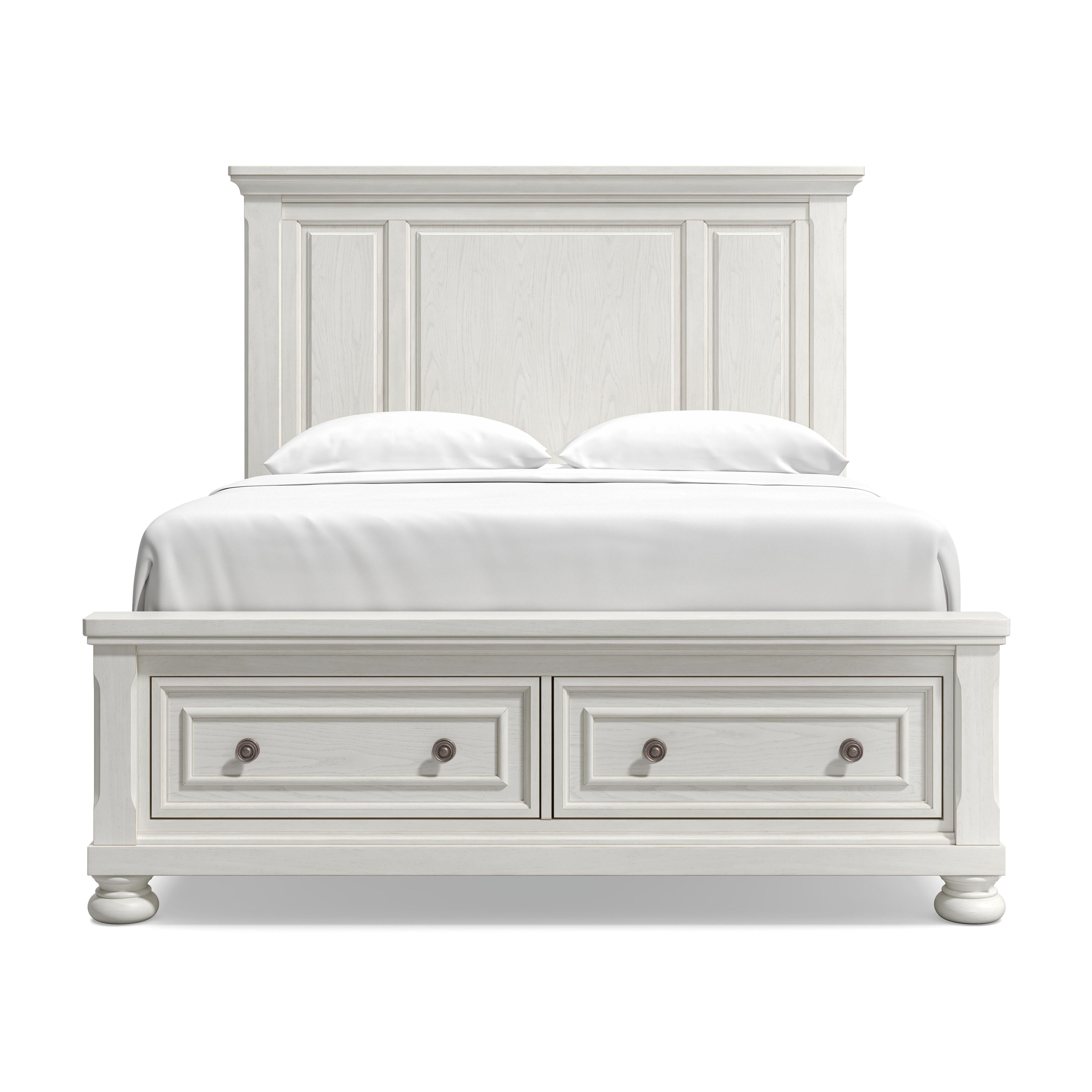 Cama Queen Robbinsdale con almacenamiento y paneles - image 1