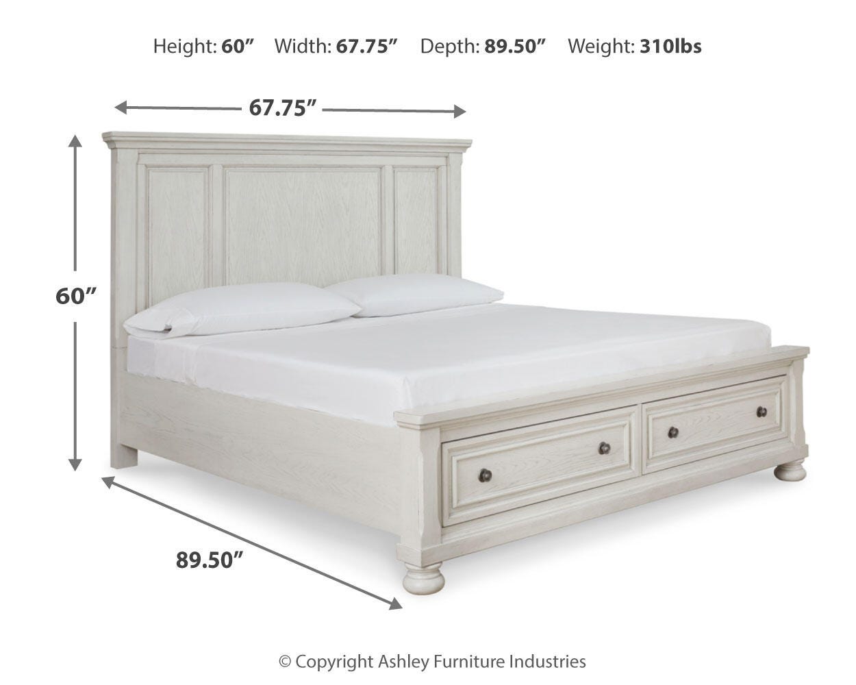 Robbinsdale Queen Panel Storage Bed - image 6