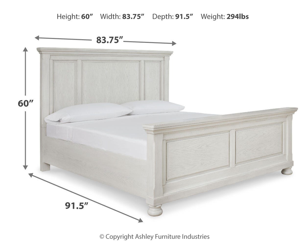 Robbinsdale King Panel Bed - image 4