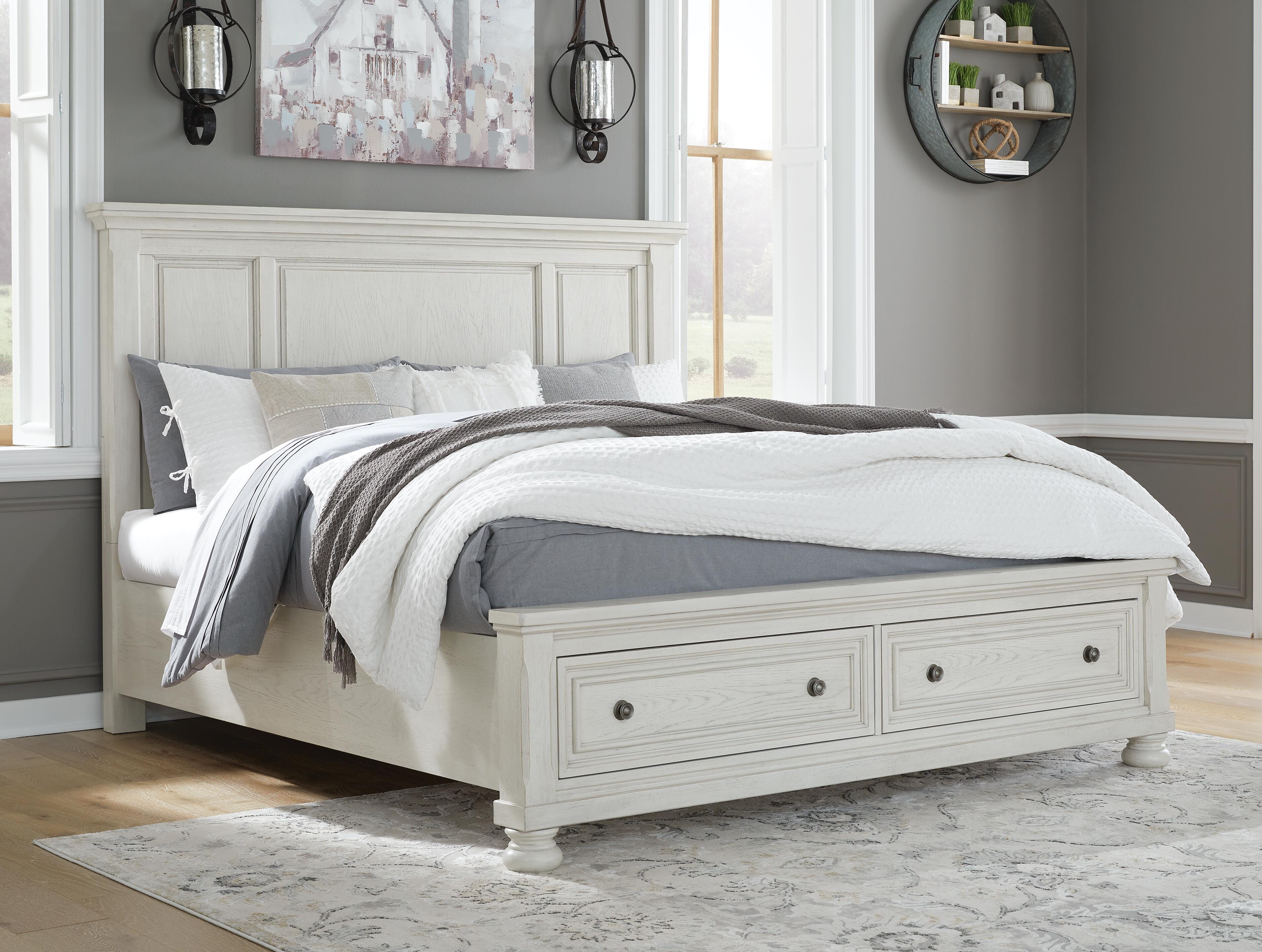 Robbinsdale King Panel Storage Bed - image 1