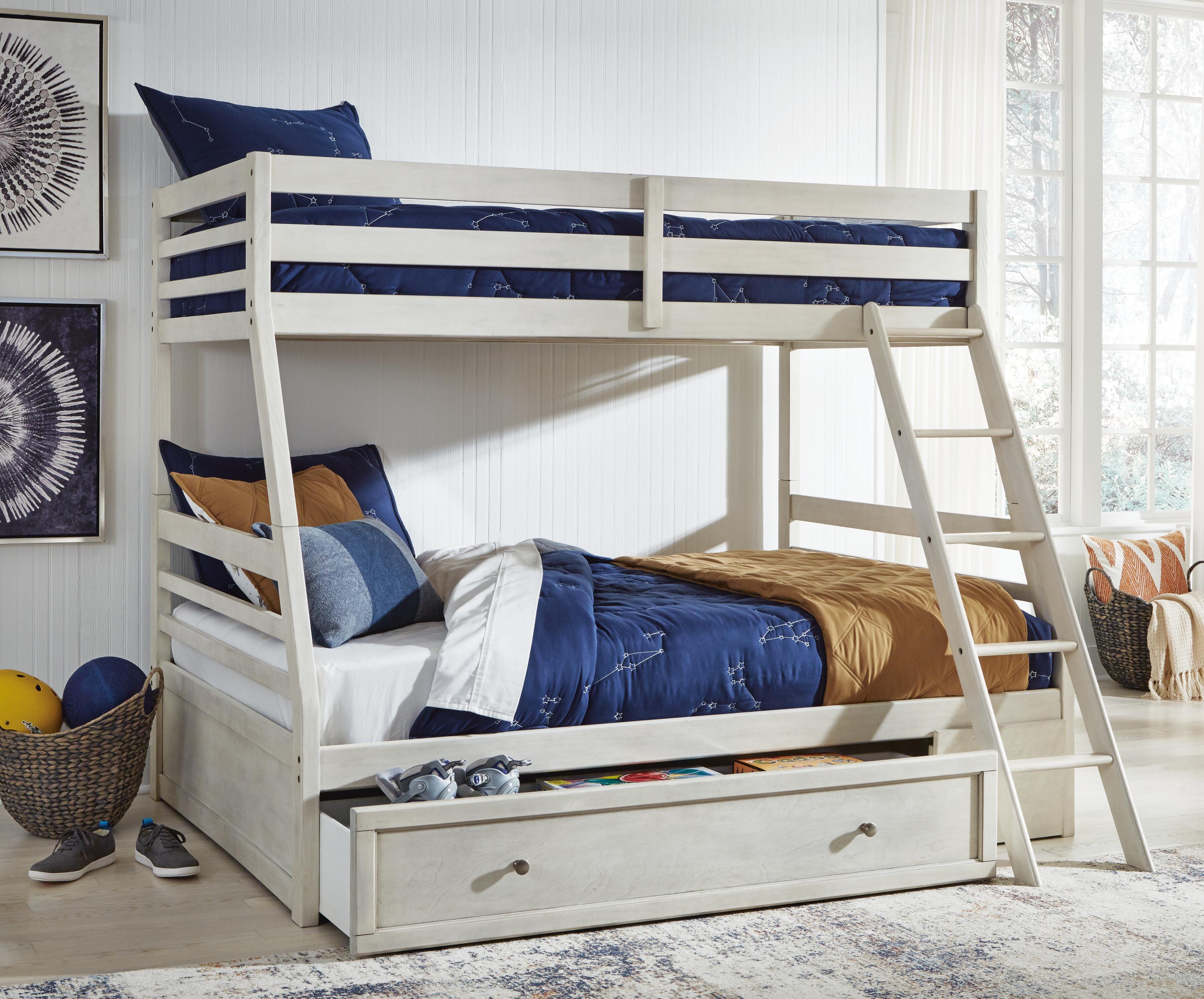 Robbinsdale Twin over Full Bunk Bed with Storage - image 8