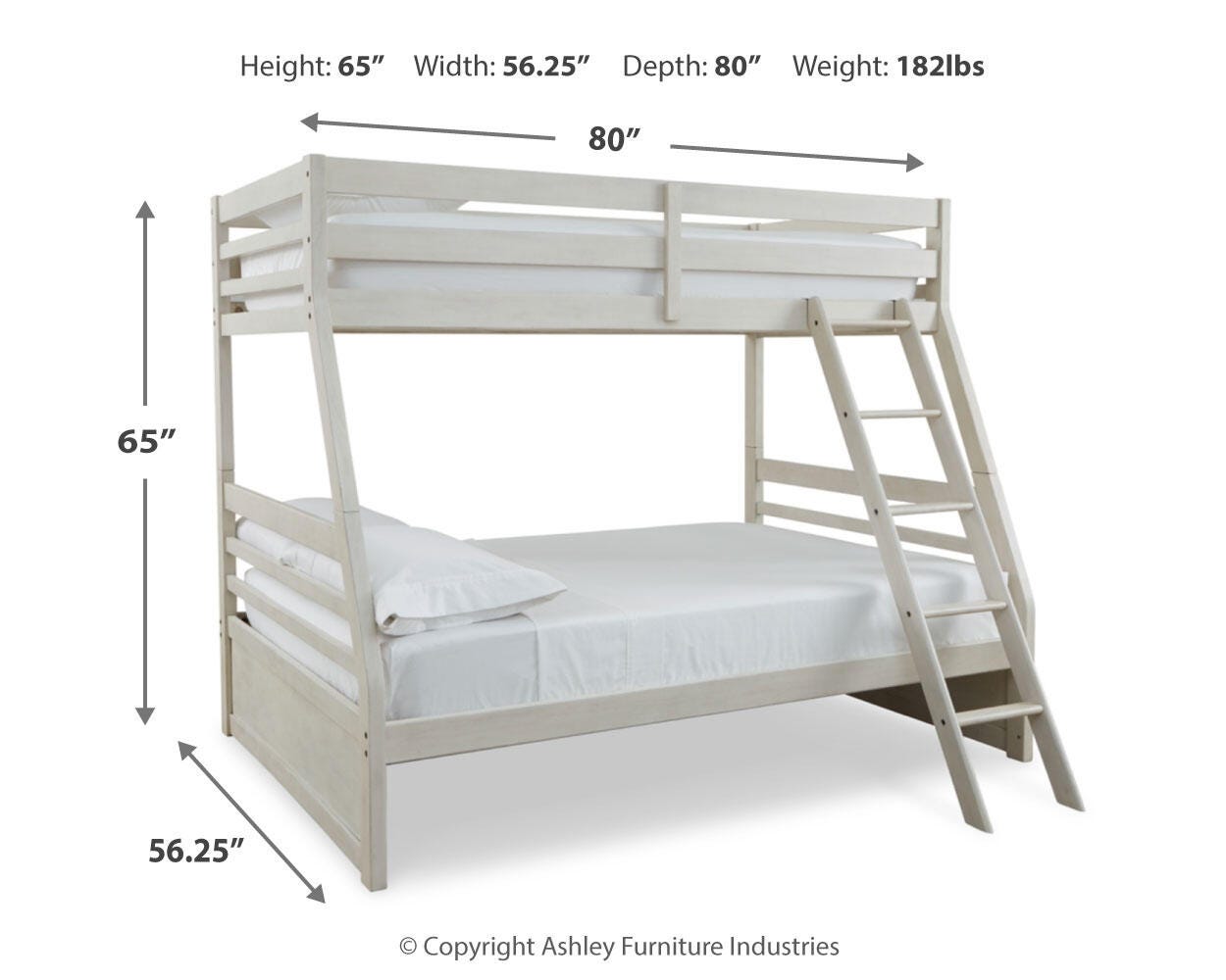 Robbinsdale Twin over Full Bunk Bed - image 8