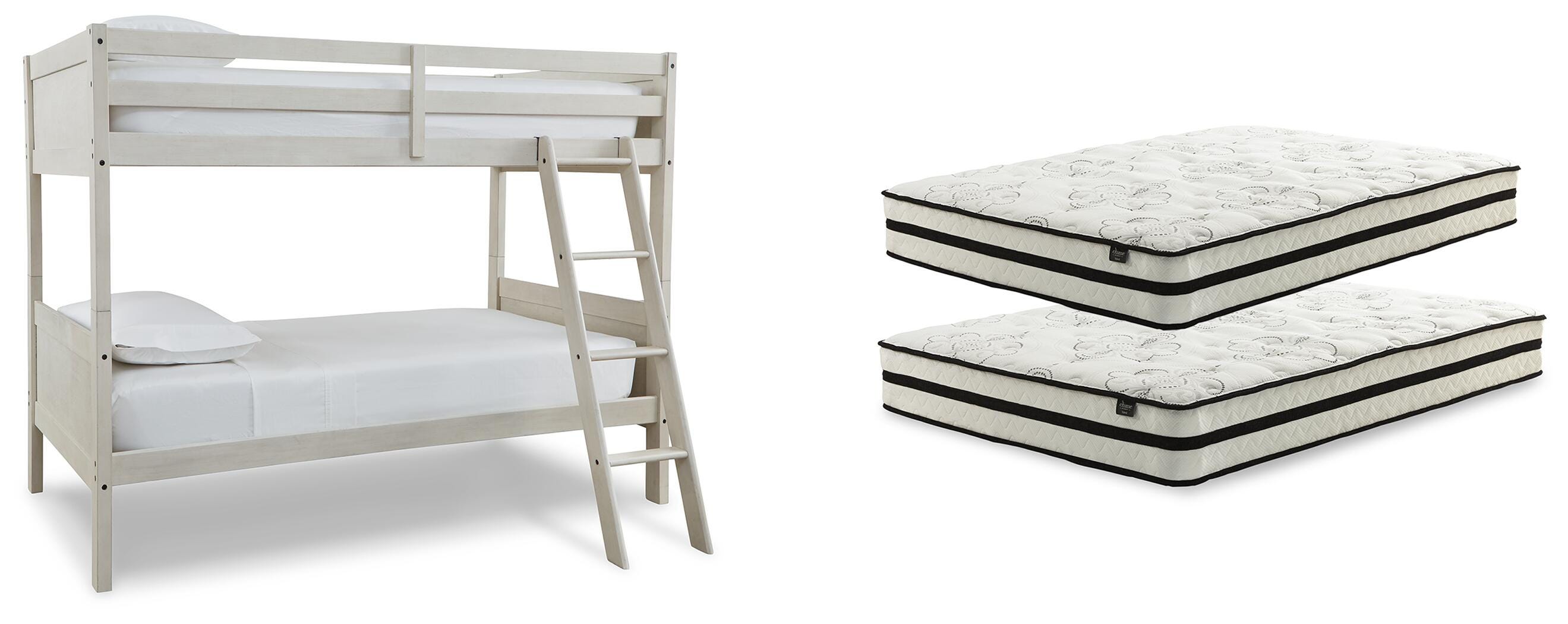 Robbinsdale Bunk Bed and Mattresses - image 1