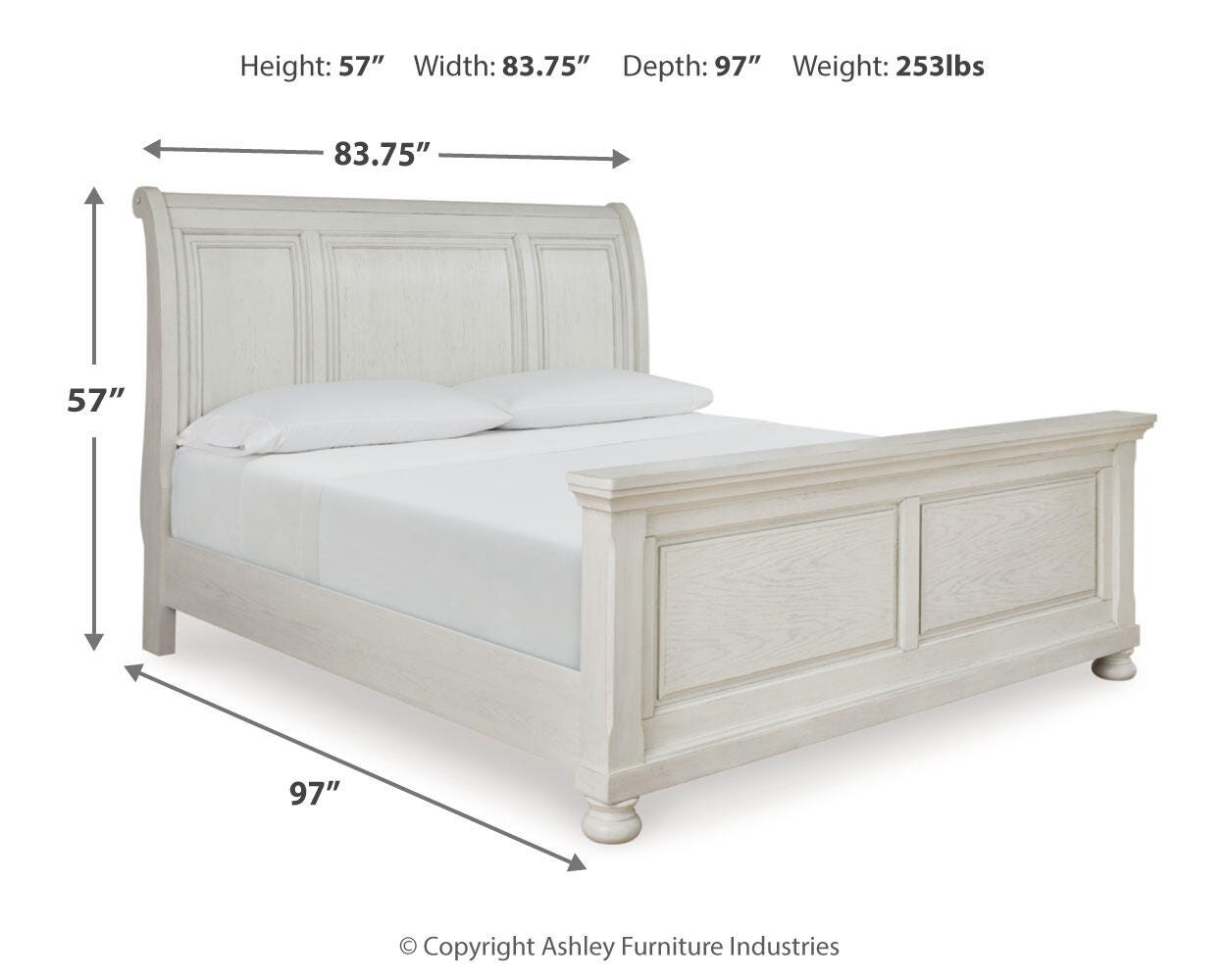 Robbinsdale King Sleigh Bed - image 6