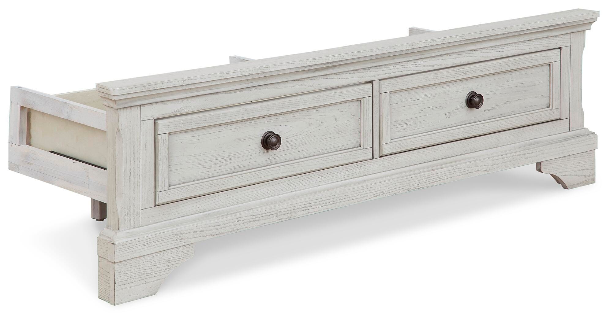 Robbinsdale Full Storage Footboard with Roll Slats - image 1
