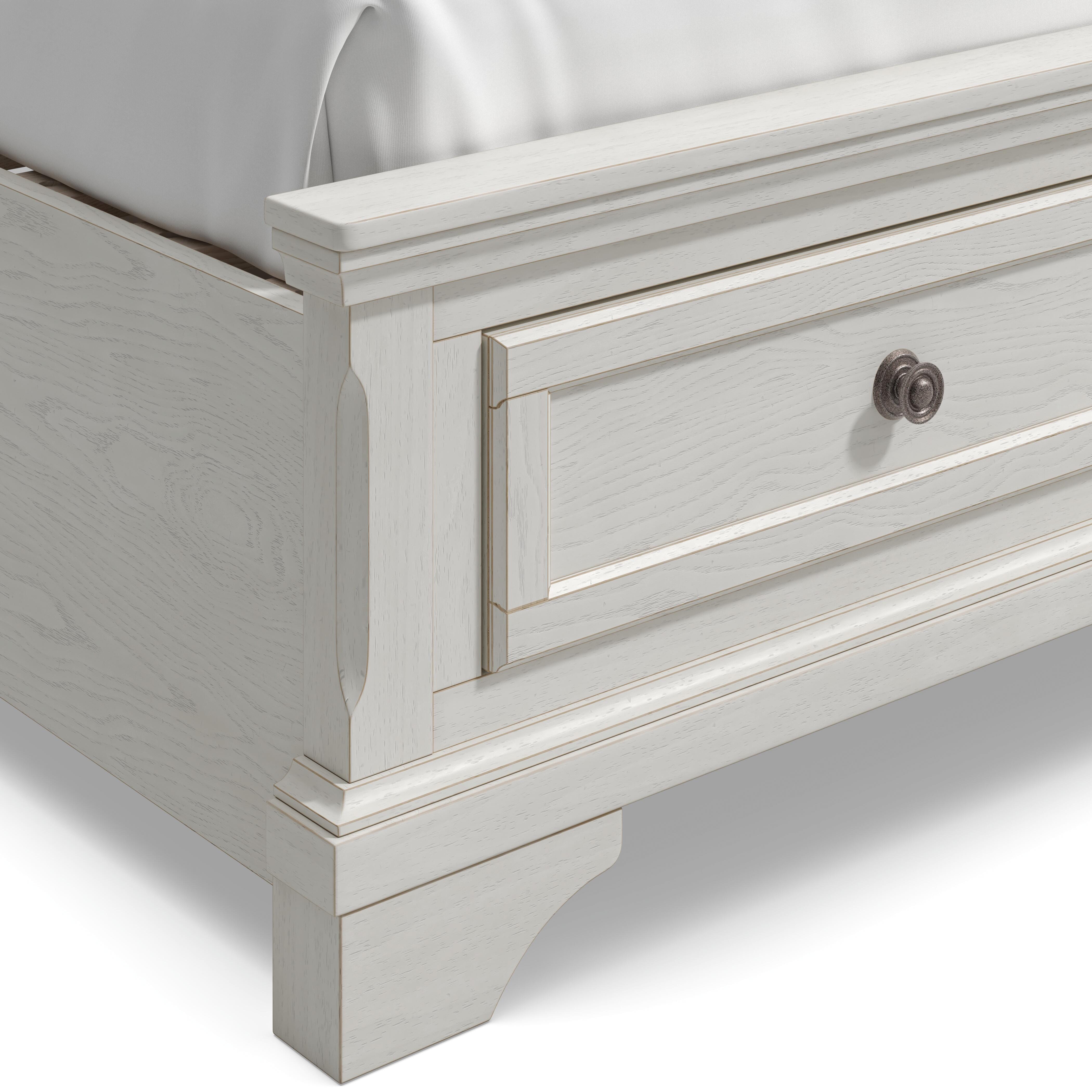 Robbinsdale Full Storage Footboard with Roll Slats, , large