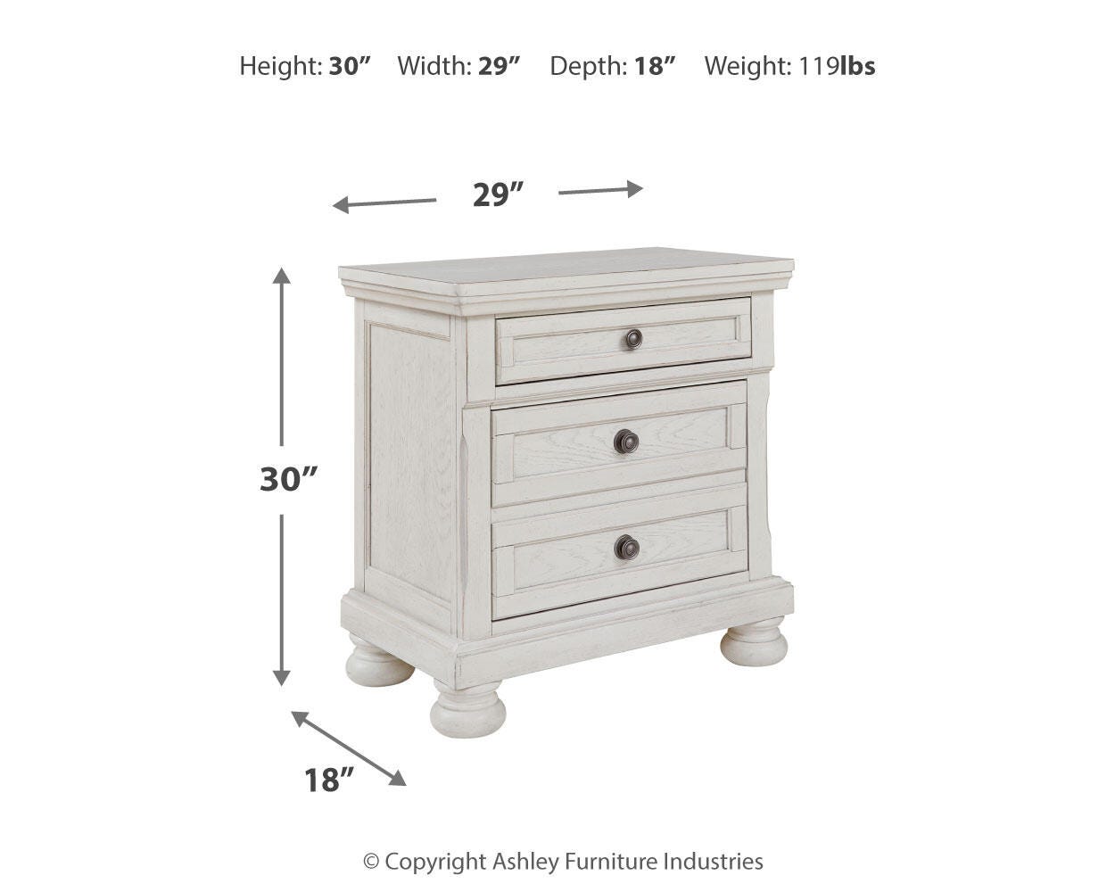 Robbinsdale Nightstand - image 4