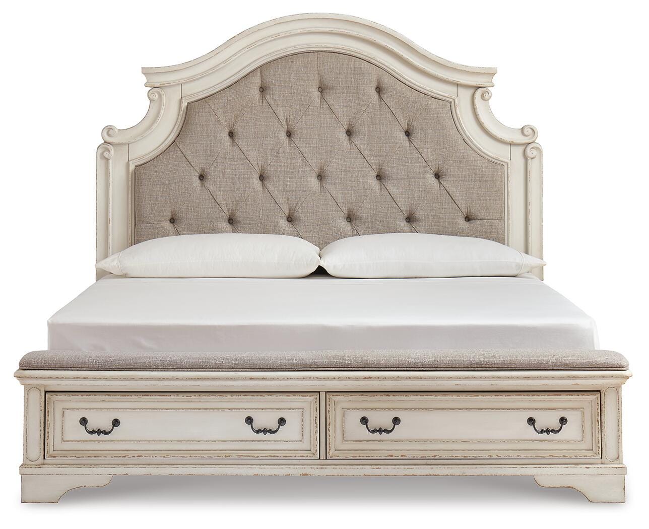 Realyn King Upholstered Storage Bed - image 4