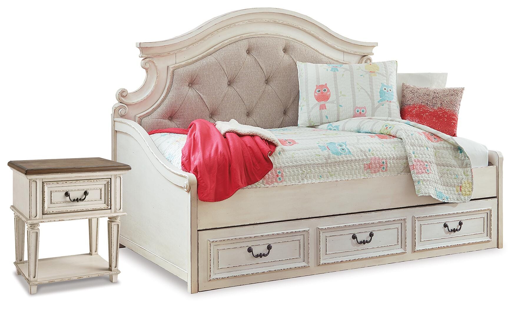 Realyn Twin Storage Daybed, Dresser and Nightstand - image 11