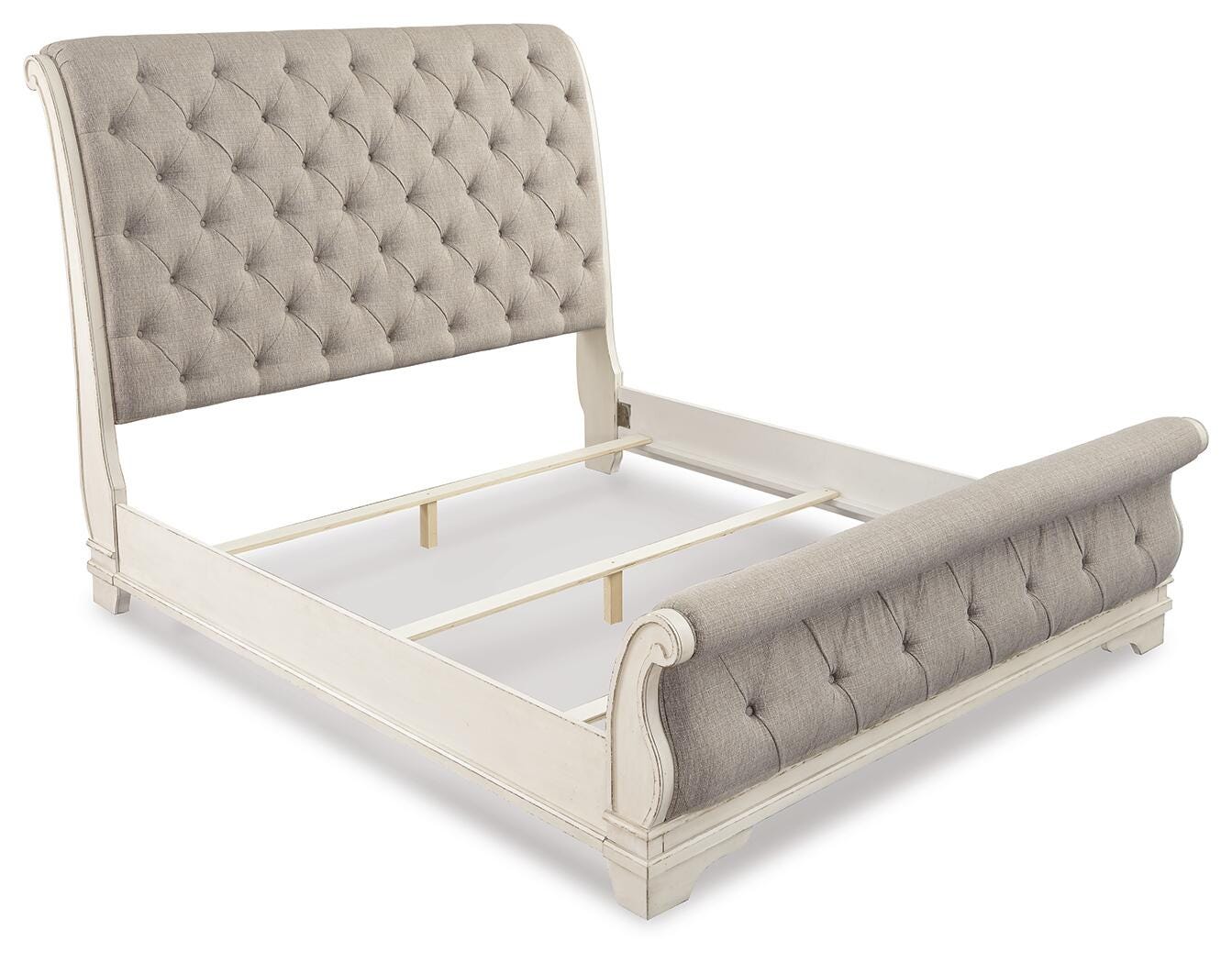 Cama trineo tapizada y cómoda Queen Realyn - image 3